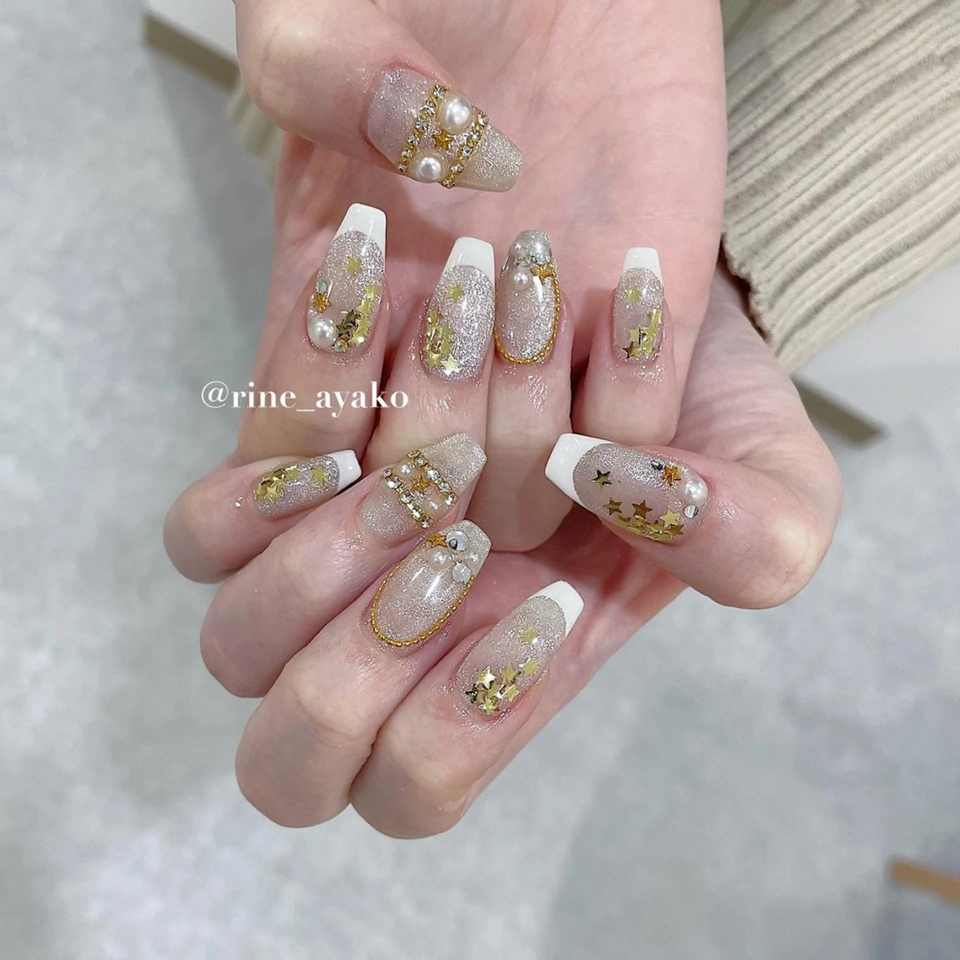 ネイル nail&eyelash Rine所属・Rine (リネ)のネイルデザイン
