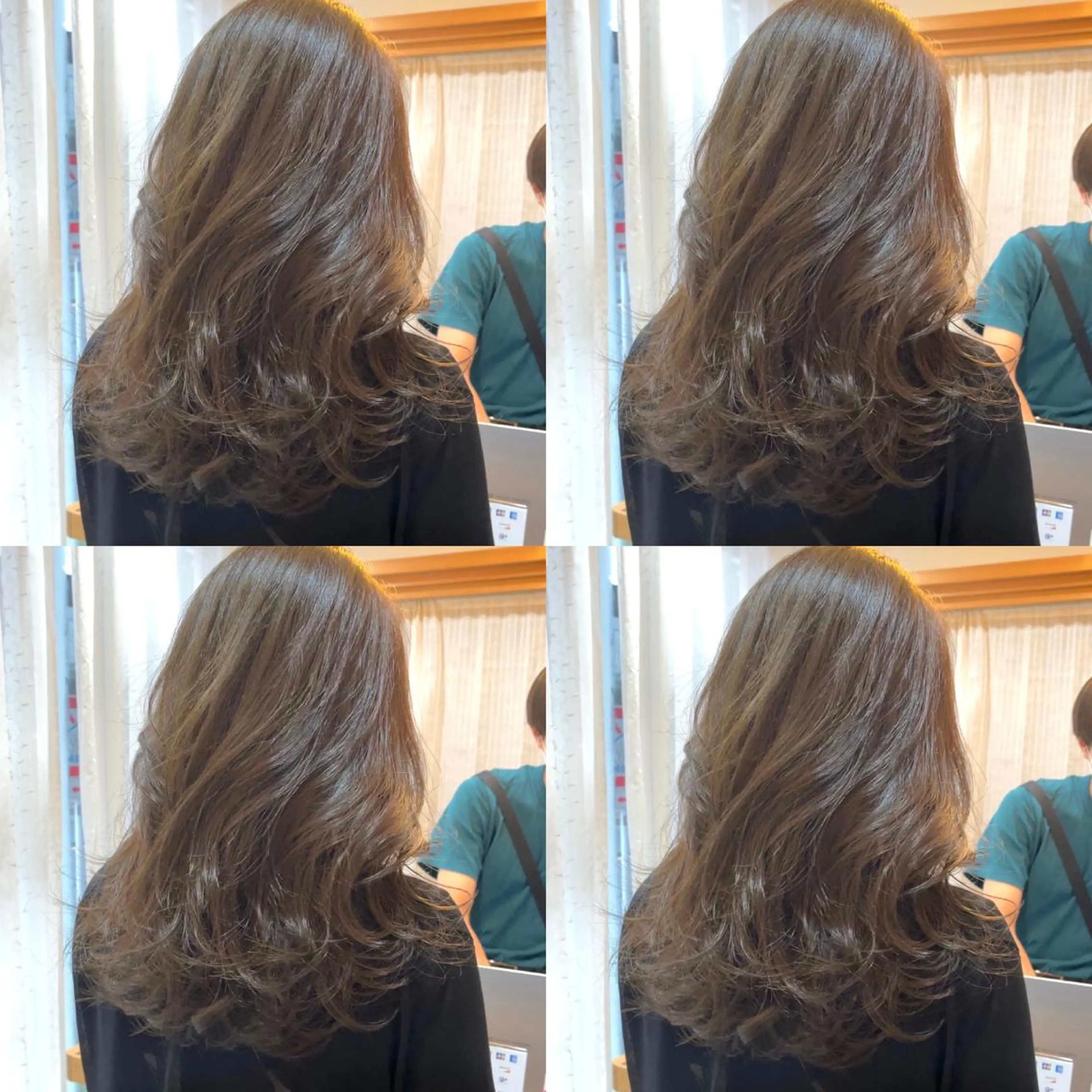 セミロング カラー 伸ばしかけ 似合わせカット 小顔カット カット ヘアカラー トリートメント ヘアセット 大人可愛い透明感🌟 小顔・韓国髪🌟野中のヘアスタイル