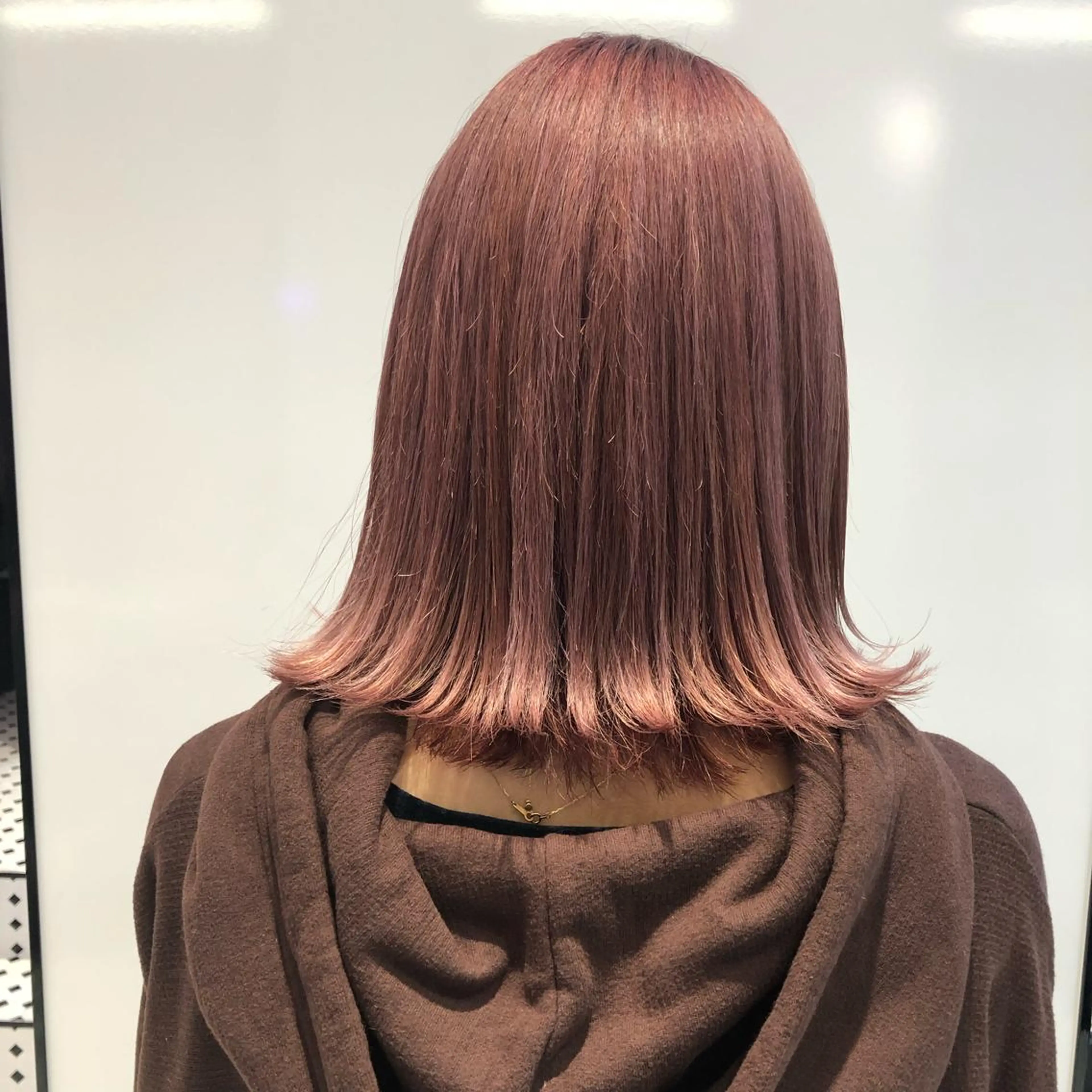 ミディアム カラー ピンクカラー ヘアカラー keen吉祥寺所属・相川 愛実のヘアスタイル