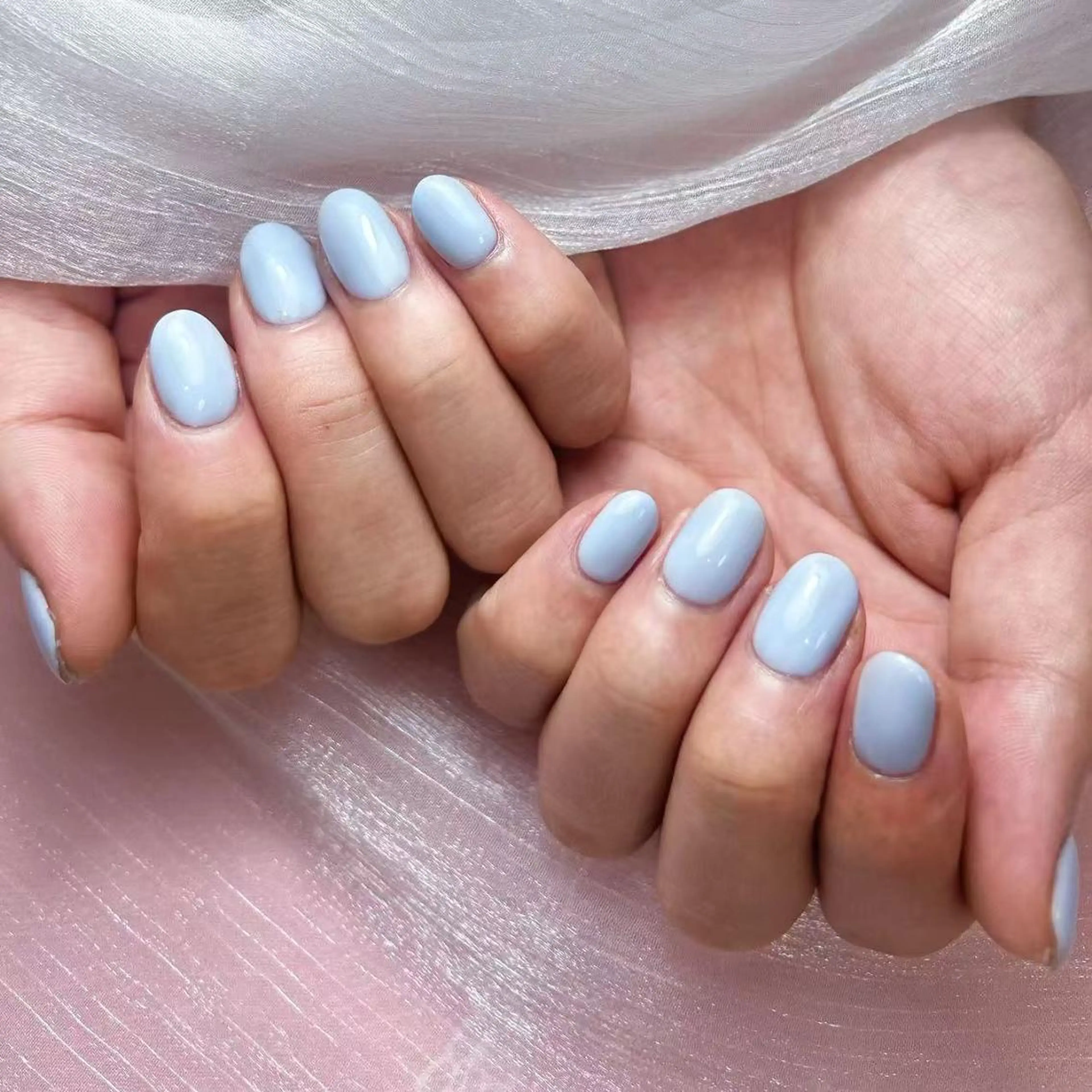 ネイル アートネイル オーロラネイル ガーリー キラキラネイル 韓国ネイル ハンドネイル YOYO 💅のネイルデザイン