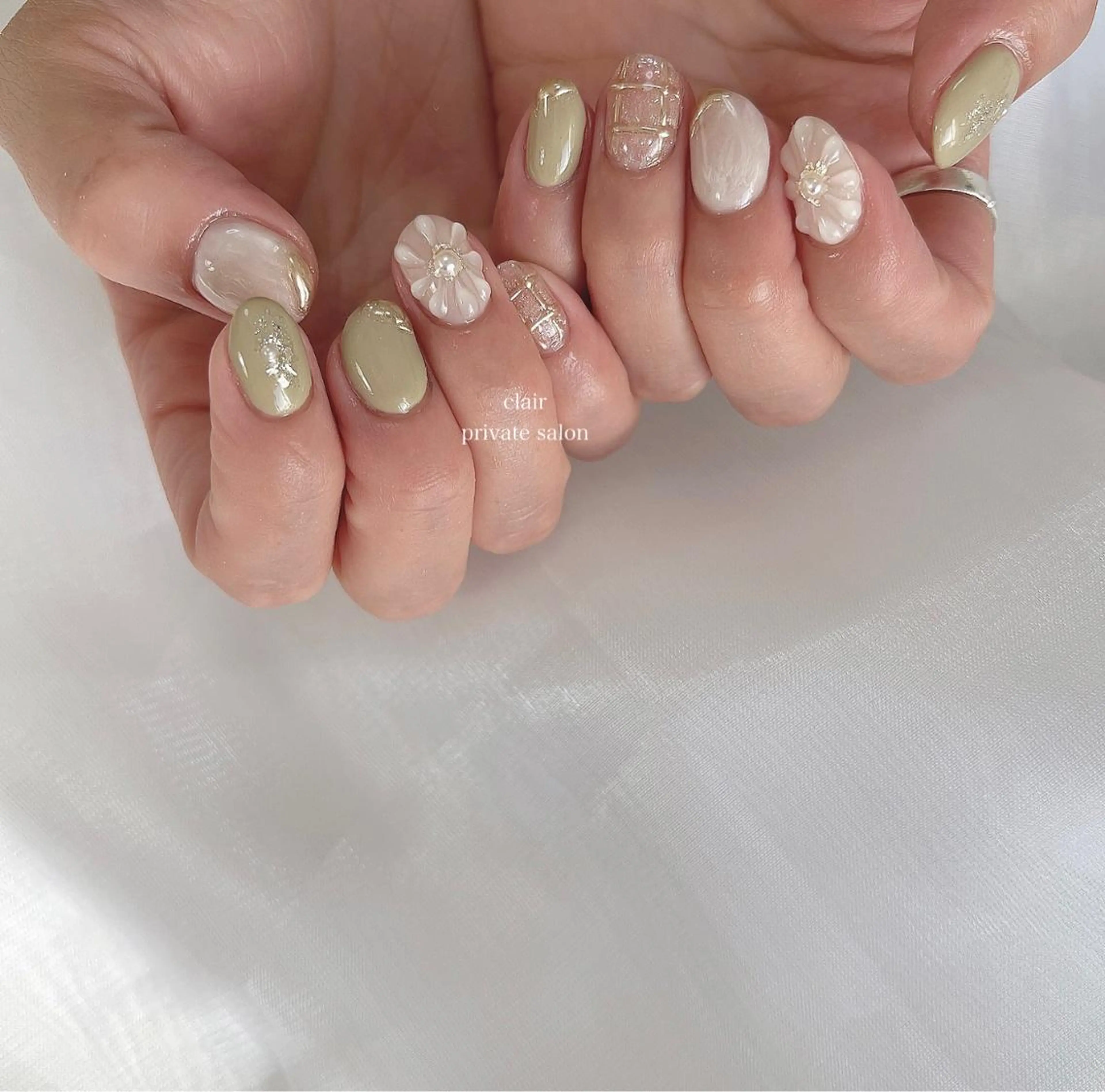 ネイル ハンドネイル ハンドケア nail salon una.のネイルデザイン