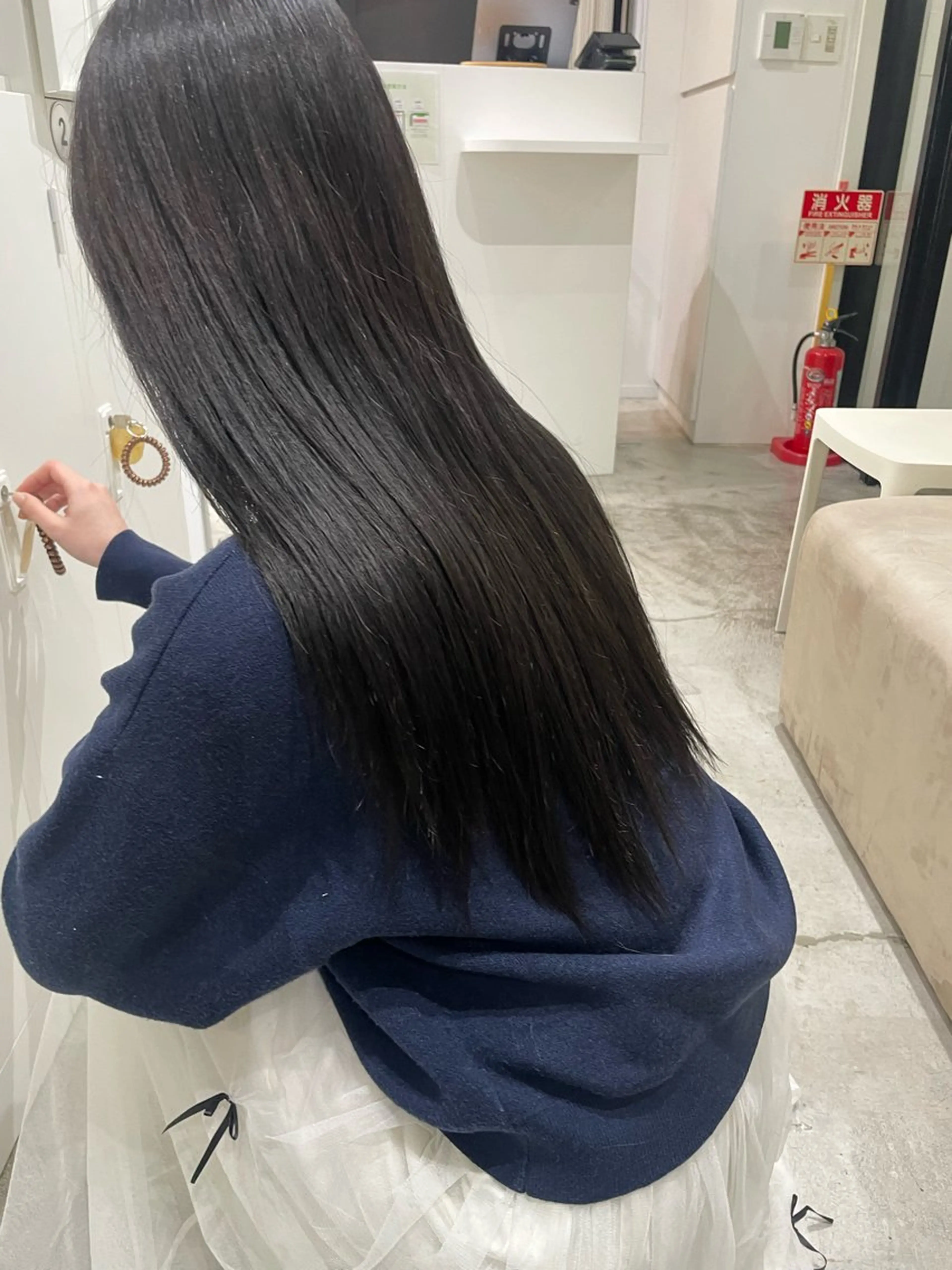 ロング ヘアカラー トリートメント memories【メモリーズ】所属・髪質改善 クサウラ　ケンのヘアスタイル
