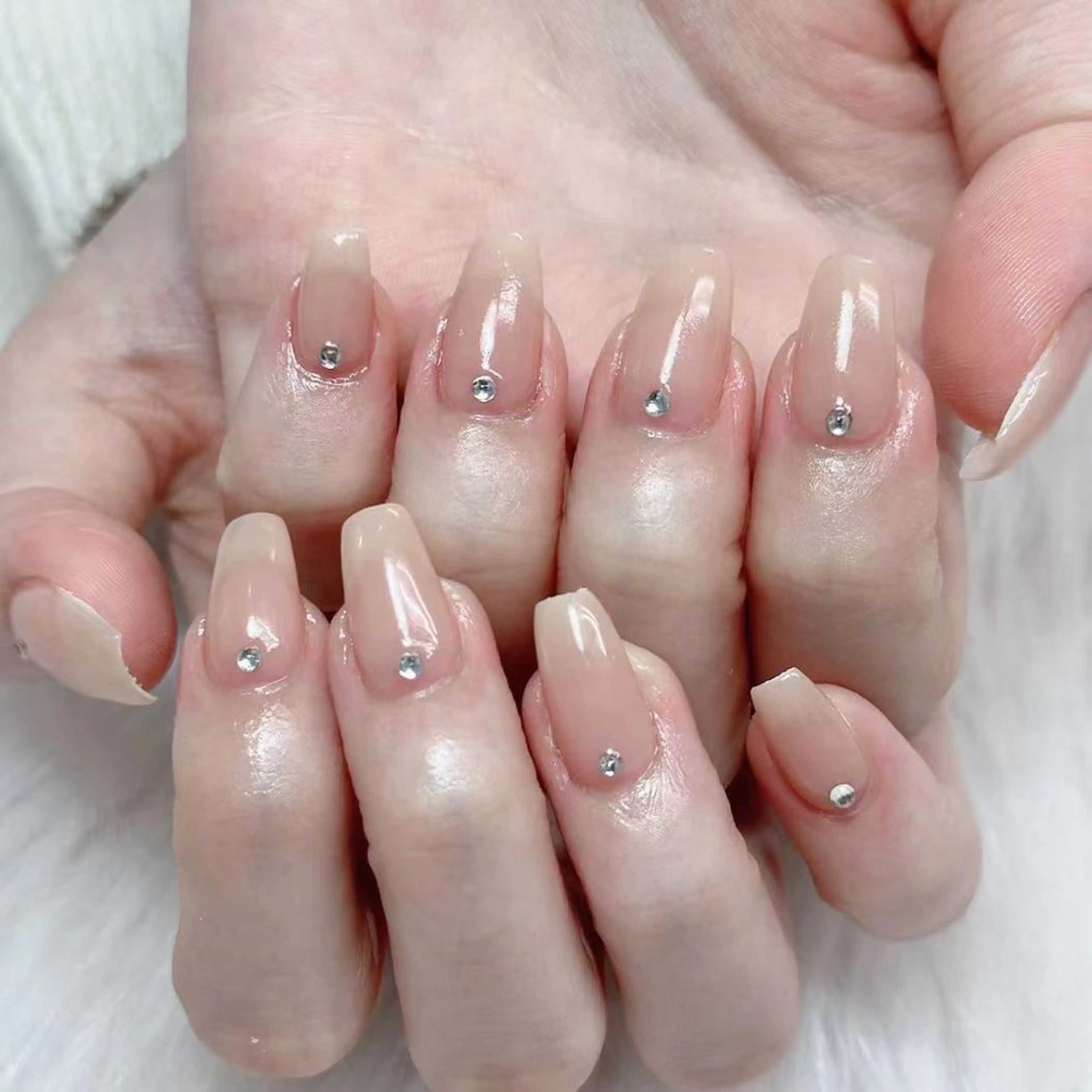 ネイル アートネイル オーロラネイル ガーリー キラキラネイル 韓国ネイル Diamond NAIL✨のネイルデザイン