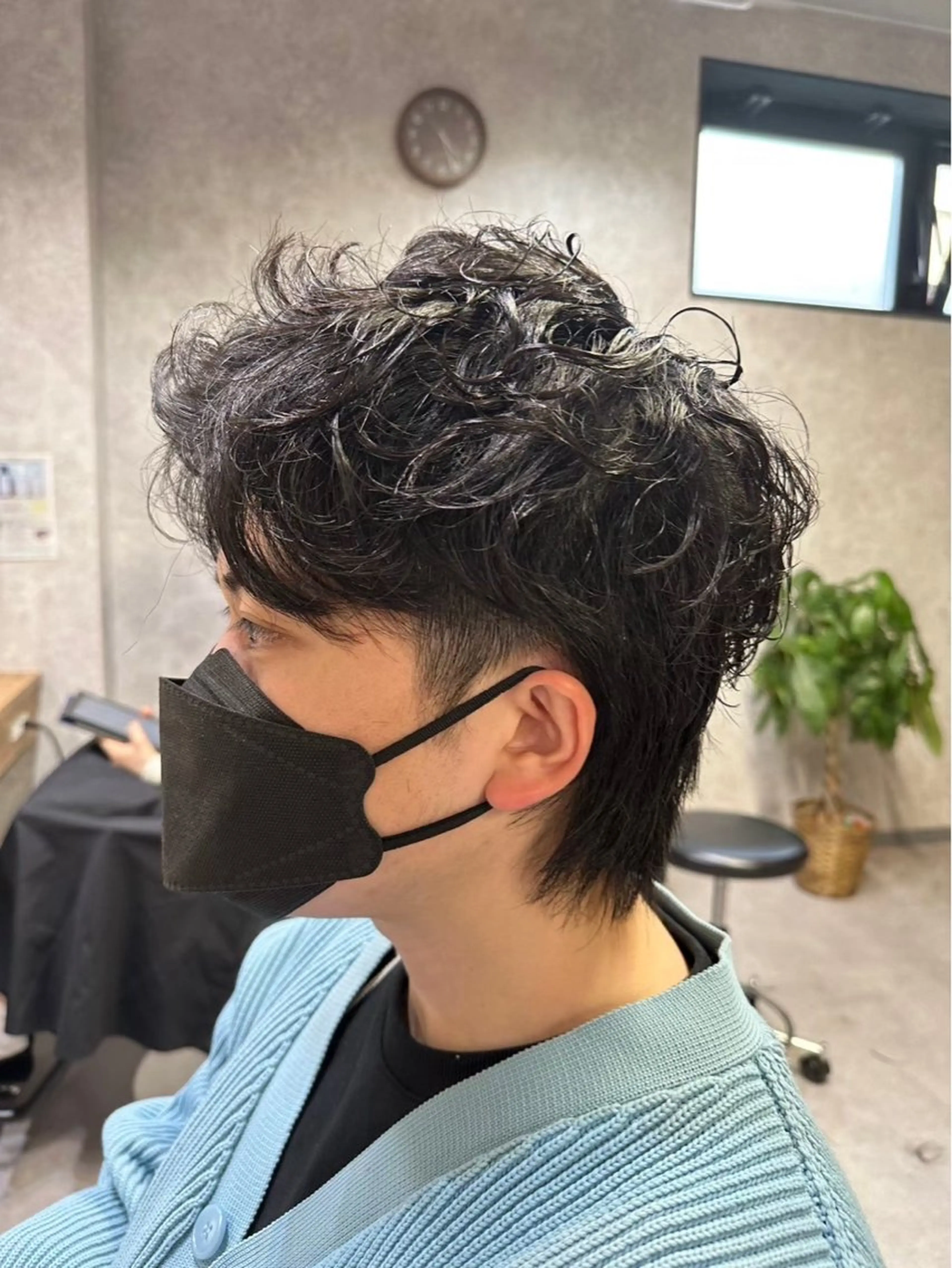 ショート メンズ カット パーマ 越谷/マネージャー/ 大野洸太のヘアスタイル