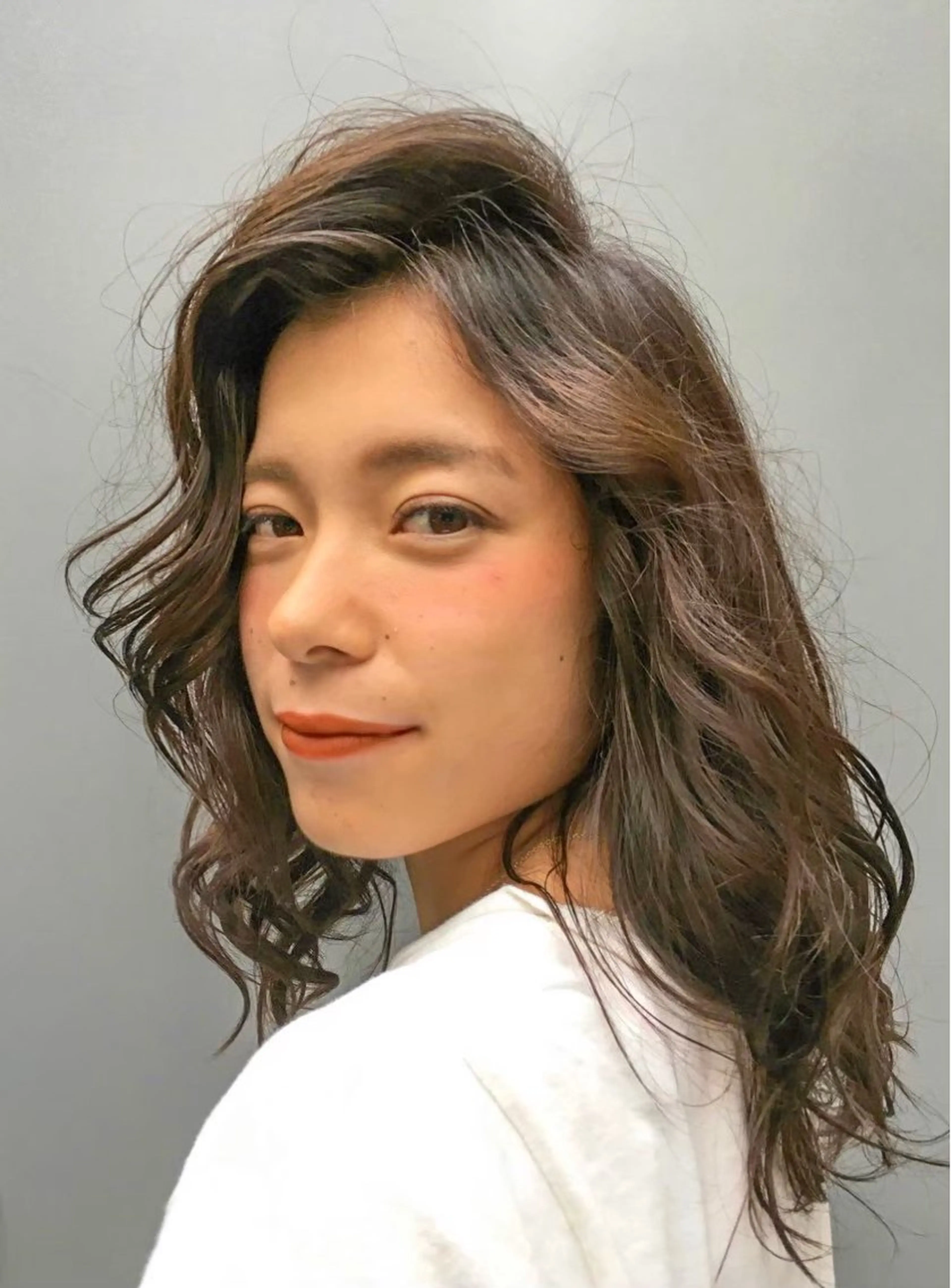 [❤︎学生👩‍🎓限定価格❤︎]🌈驚きの可愛さ💫✨カット+ ブリーチ無しダブルカラー +4Stepトリートメントの写真