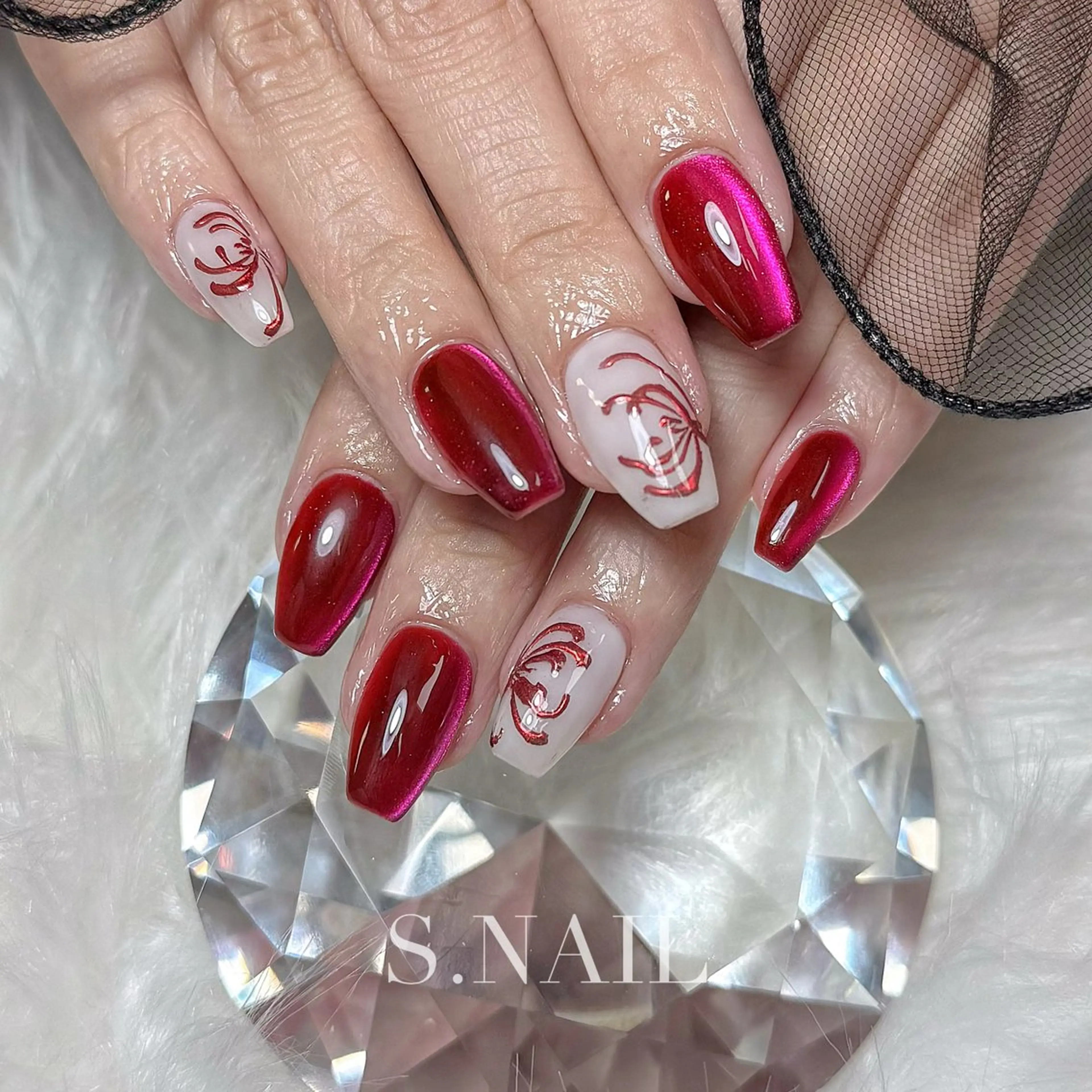 ネイル ハンドネイル S♡NAIL所属・S.NAIL Suuのネイルデザイン