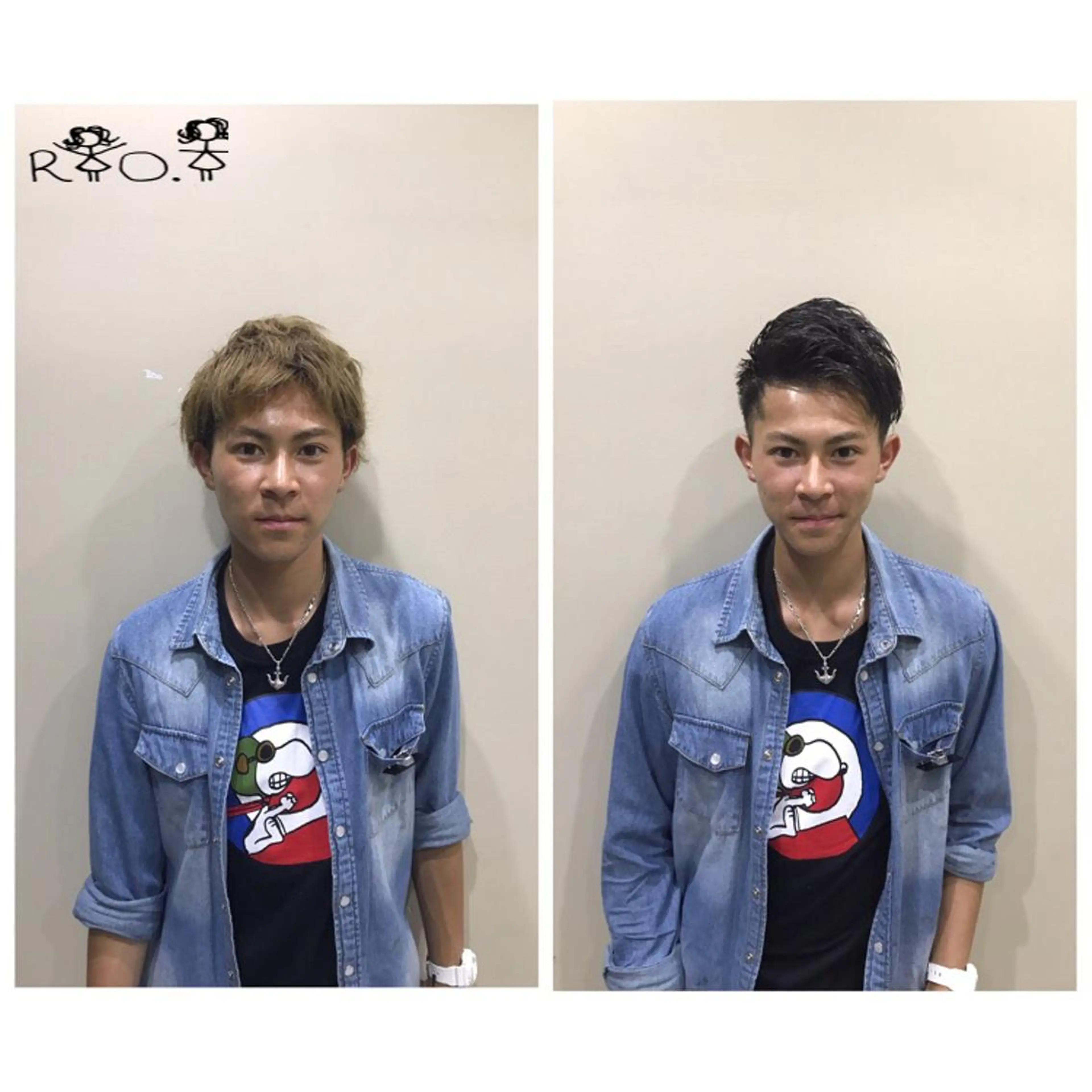 メンズ 透明感×髪質改善🧸 韓国ヘア　武田涼のヘアスタイル