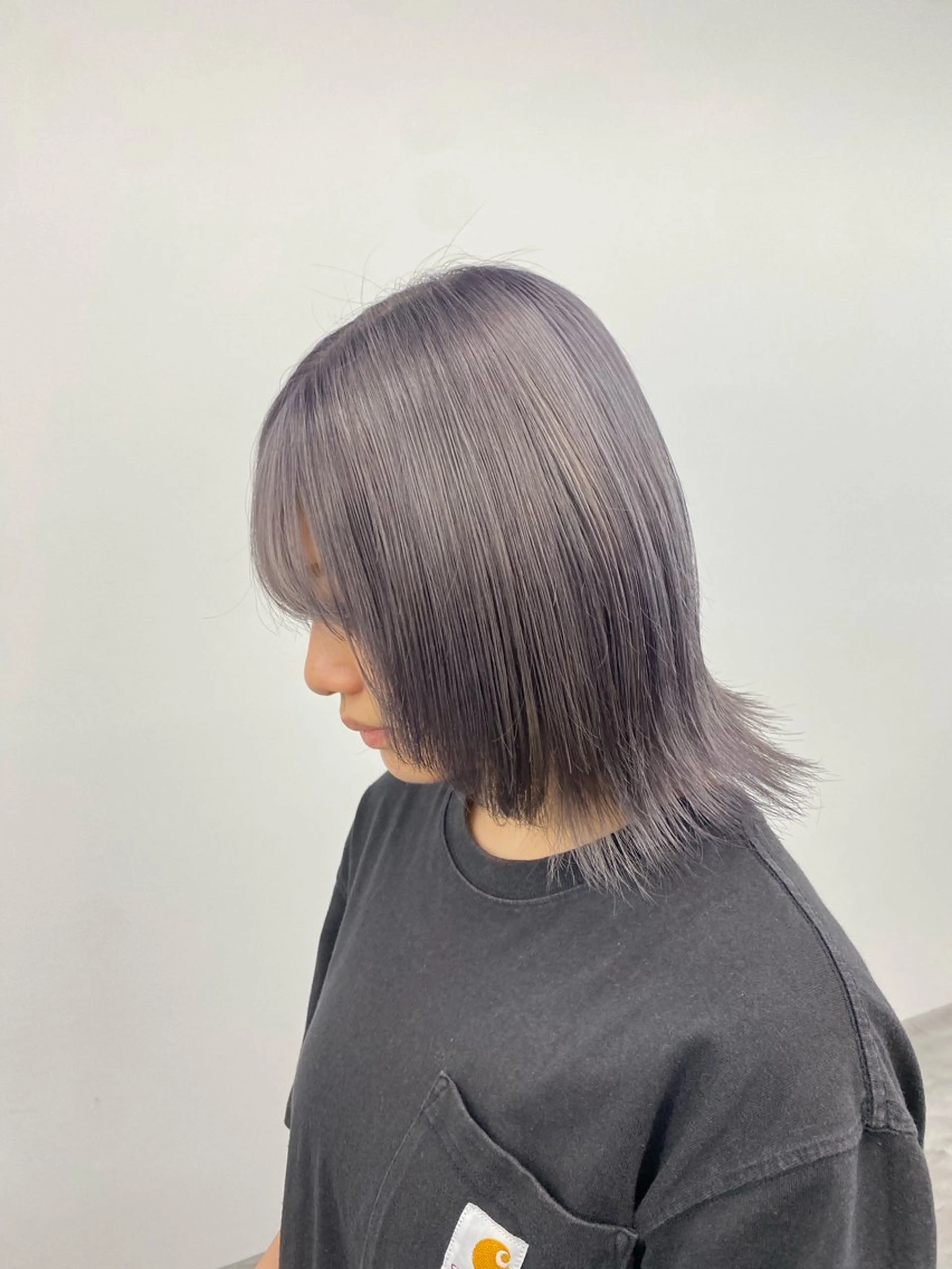 ミディアム ヘアカラー ROCCO3rd / りんなのヘアスタイル
