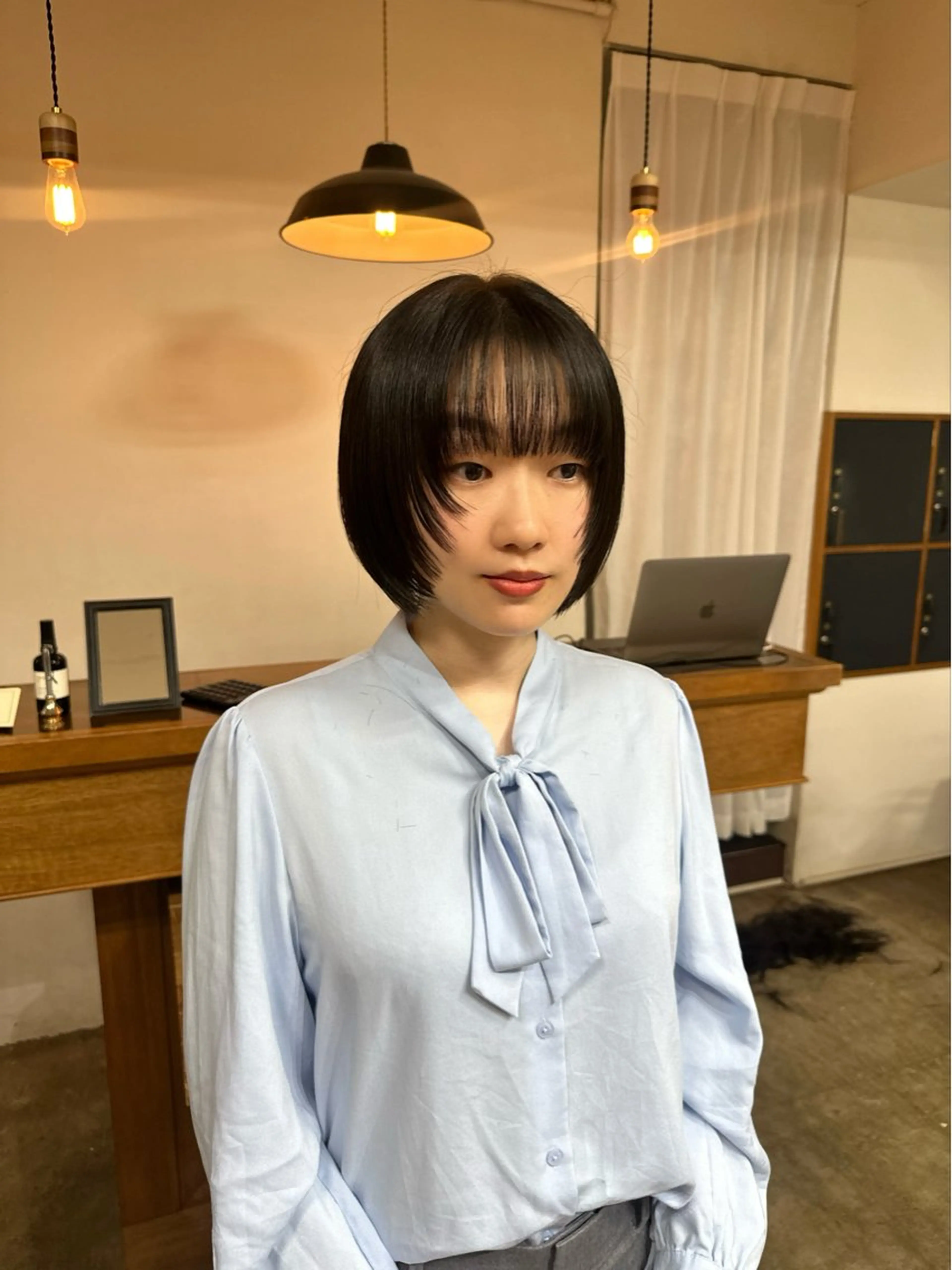 ショート レイヤーカット ショートヘア NAGISA 🎀カットモデル🎀のヘアスタイル