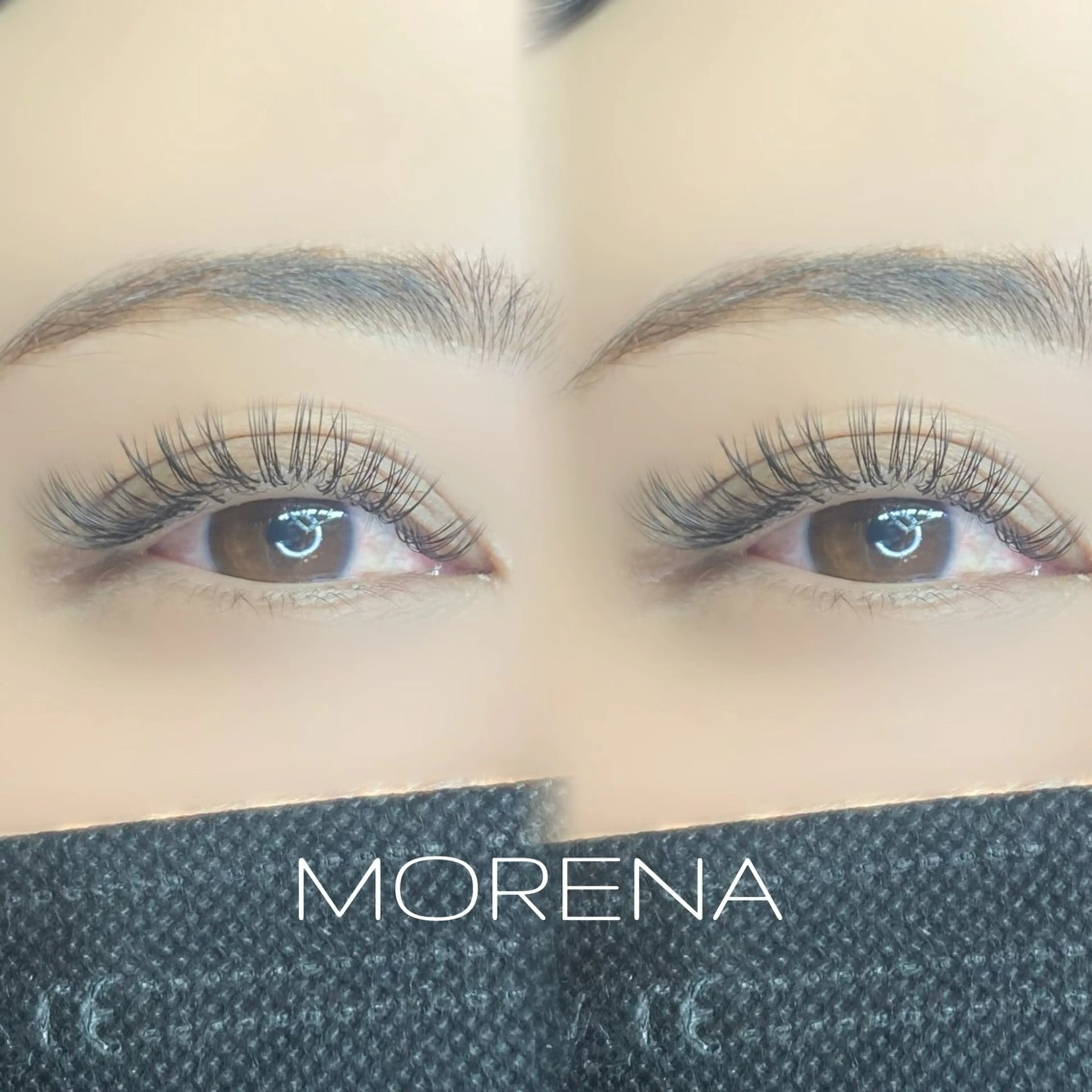 マツエク・マツパ セクシー マツエク 小顔eyelash MORENAのマツエク・マツパデザイン