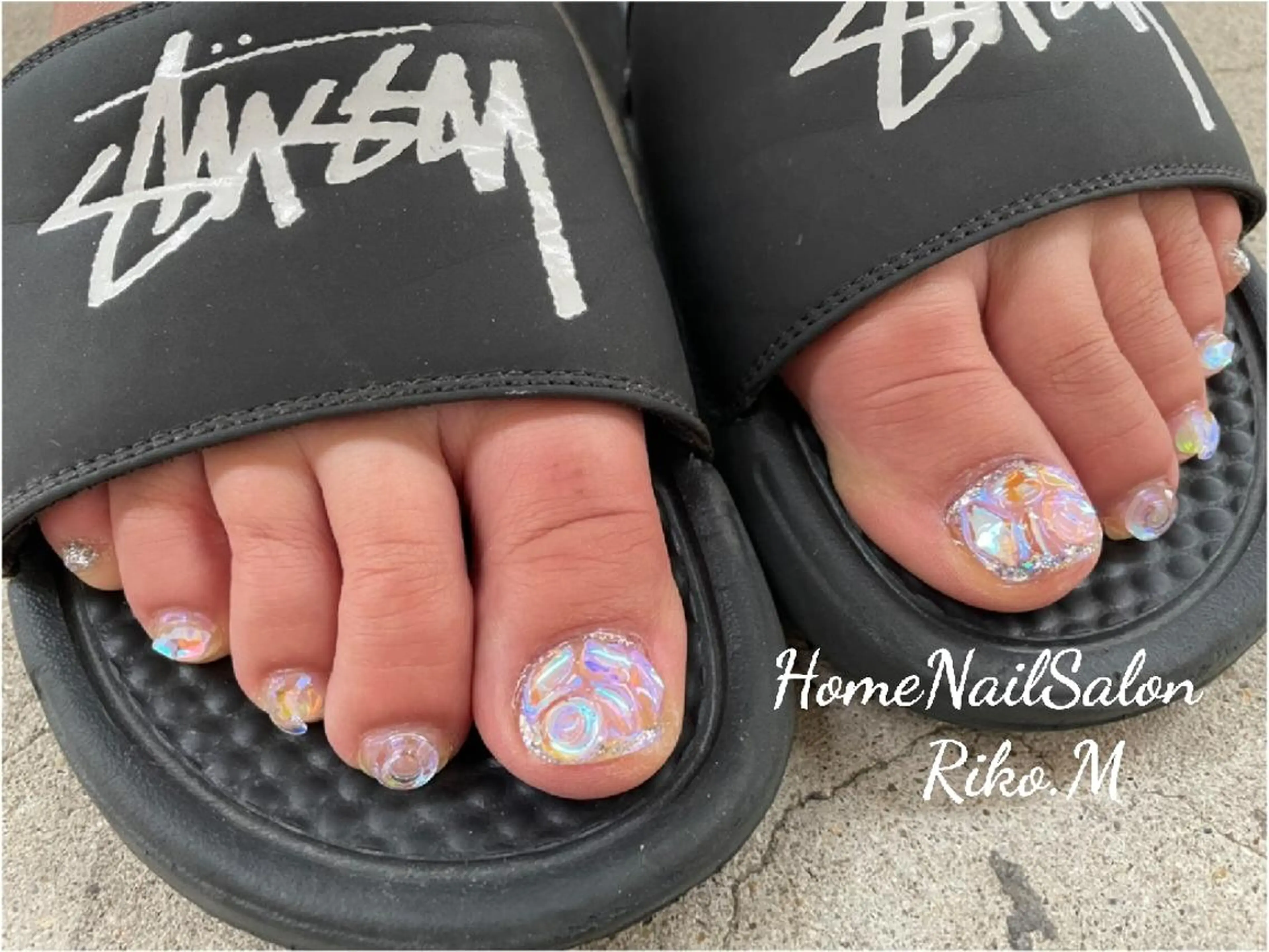 ネイル フットネイル nailsalon Riko.Mのネイルデザイン
