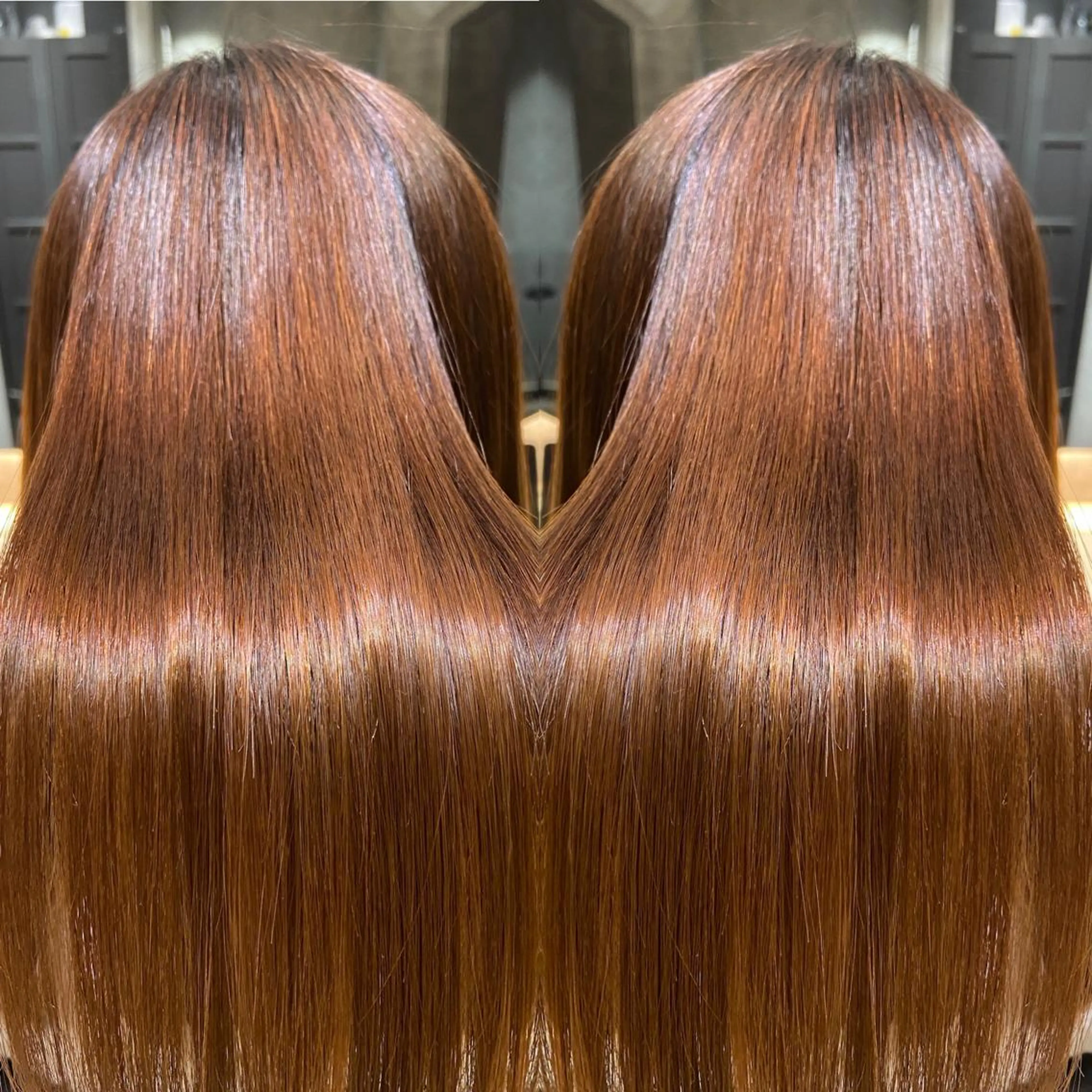 ロング カット トリートメント ツバサ 髪質改善のヘアスタイル