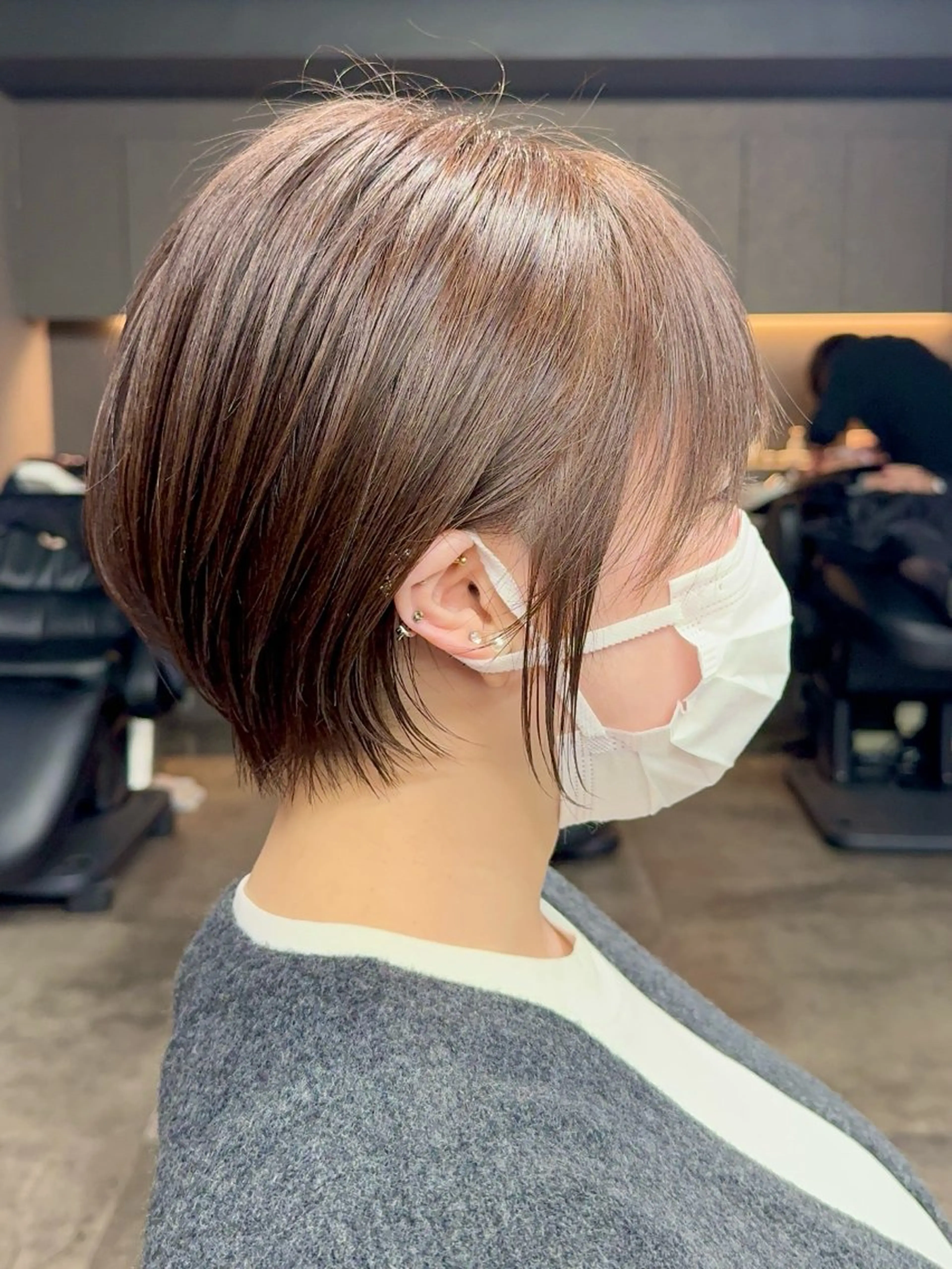 ショート カラー カット ヘアカラー トリートメント Cloe所属・久世 聡のヘアスタイル