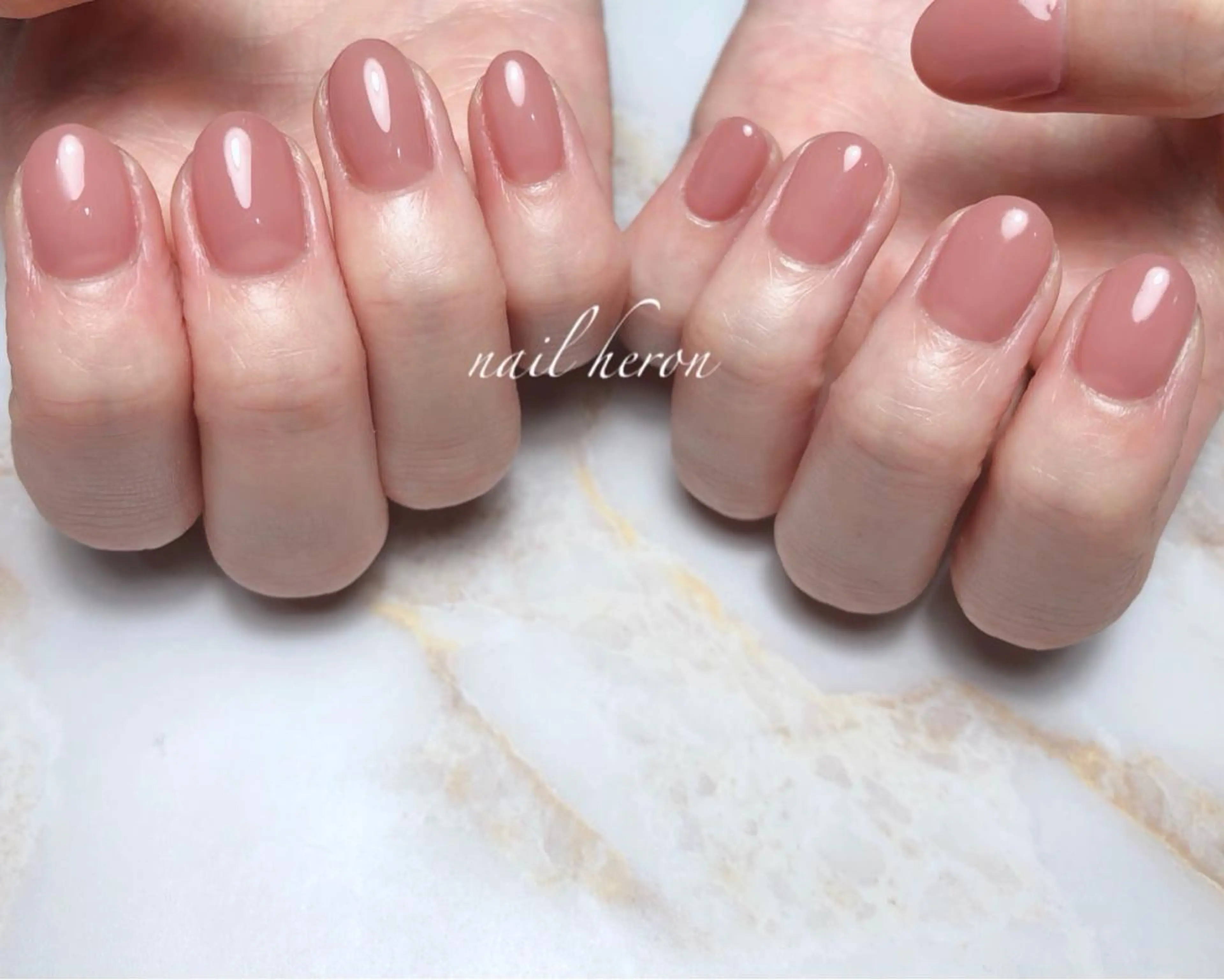 ネイル ピンク ハンドネイル nail heron所属・saki_ nail heronのその他イメージ
