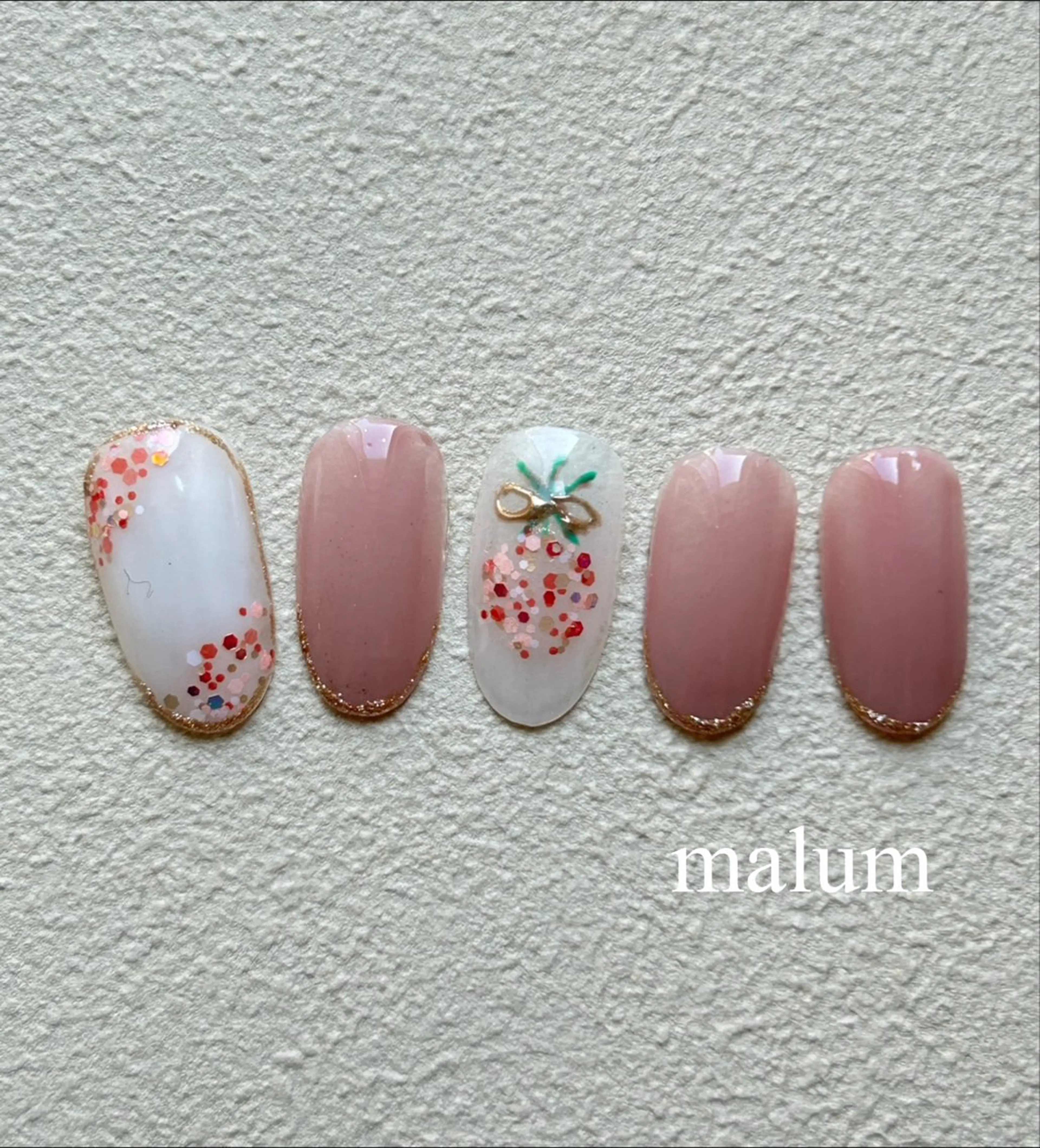 ネイル ハンドネイル malum nailのネイルデザイン