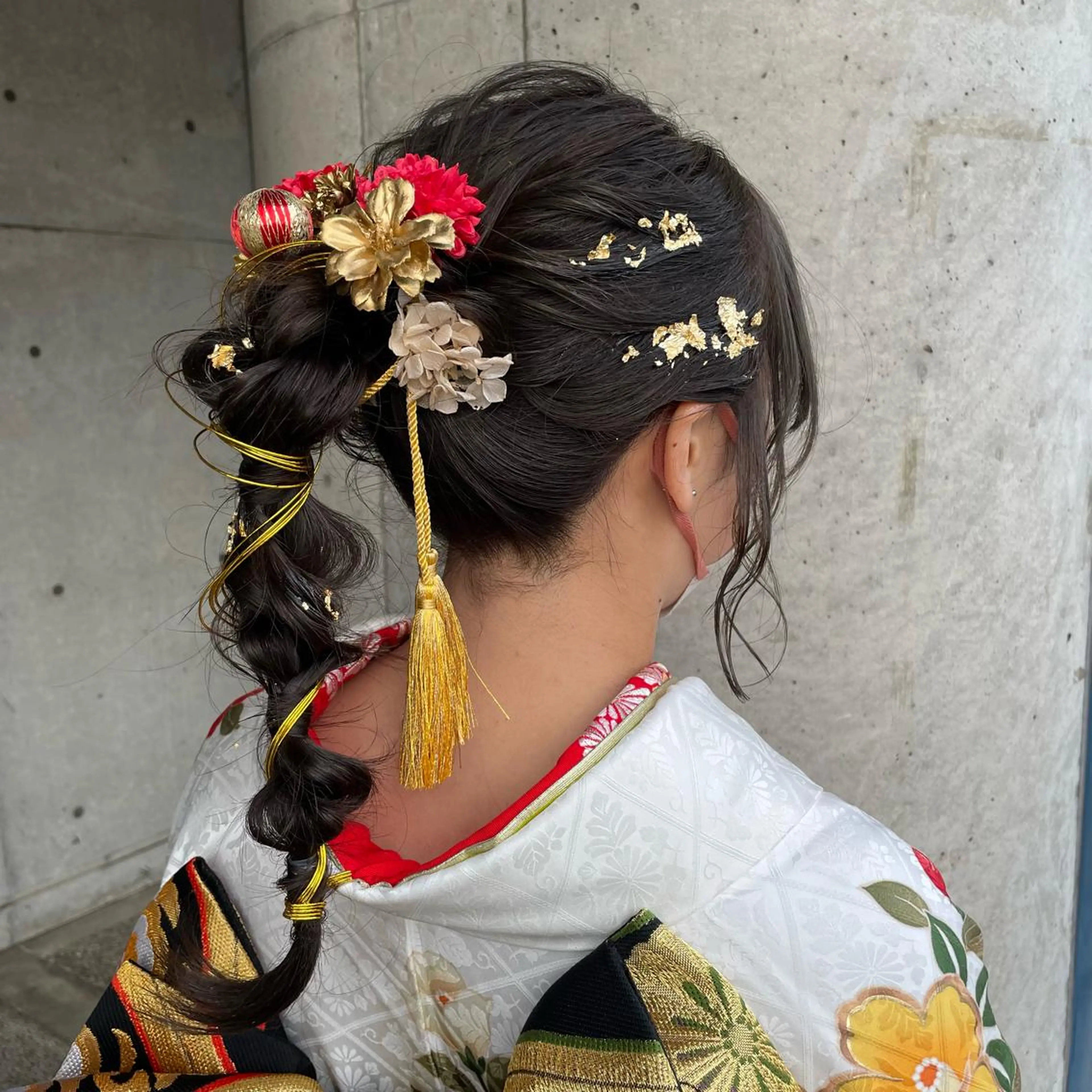 ヘアアレンジ 成人式 am eyelash salon所属・am eyelash ❁︎ kasumiのマツエク・マツパデザイン