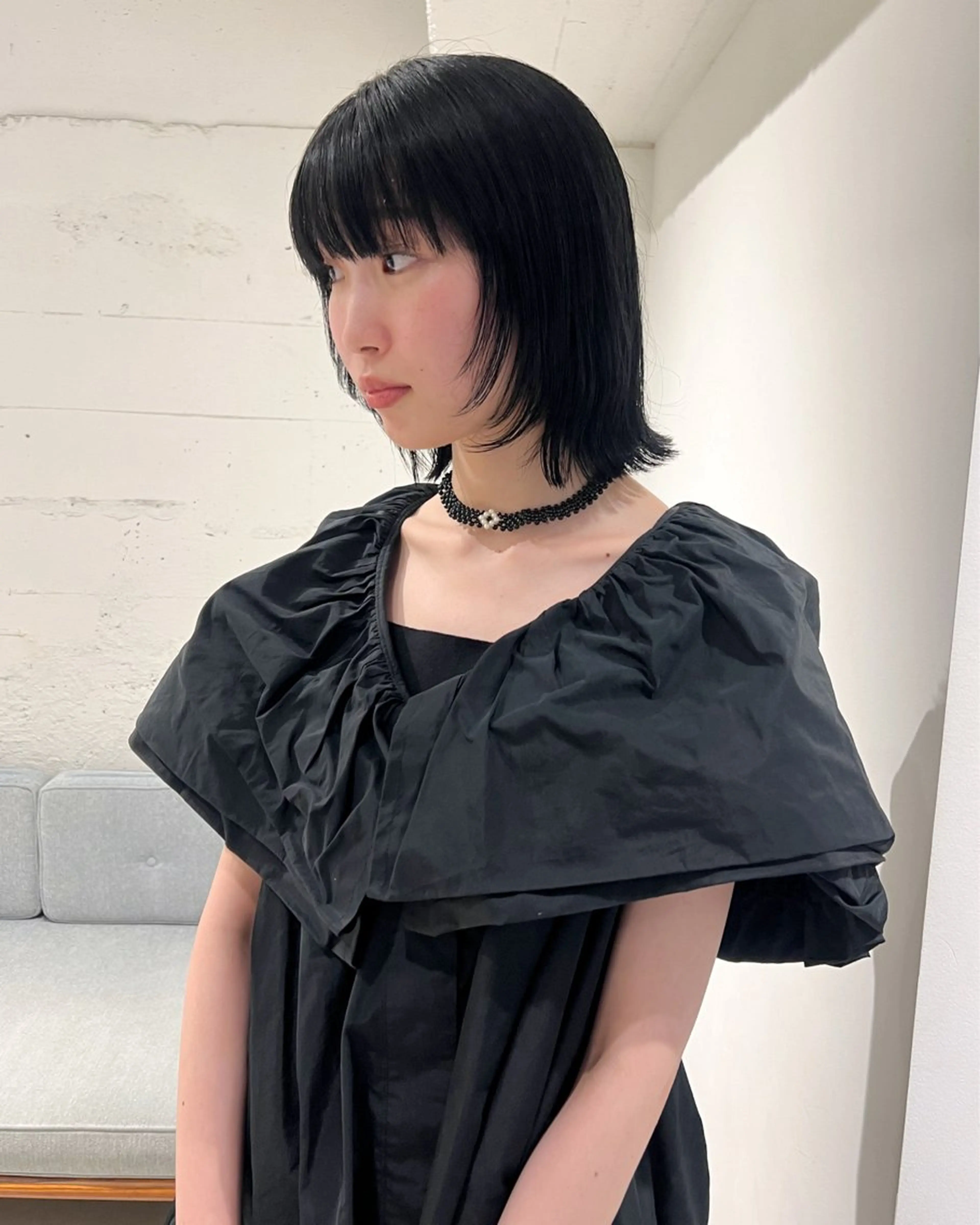 ショート カラー 峯田 優花のヘアスタイル
