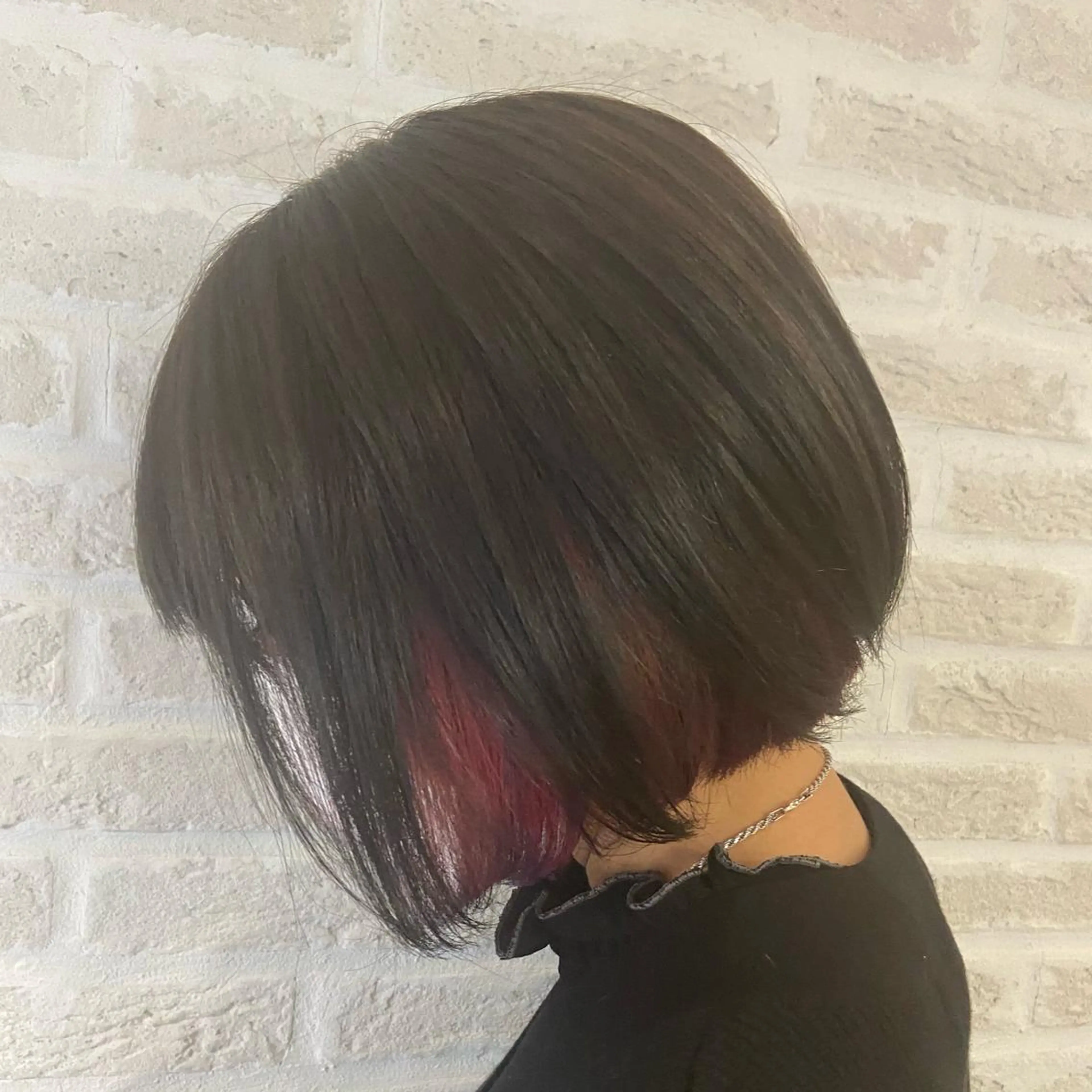 ショート カラー ヘアアレンジ ショートボブ ユニコーンカラー ボブ ショートヘア 北岡慶子☺︎／ リピーター様多数👏のヘアスタイル