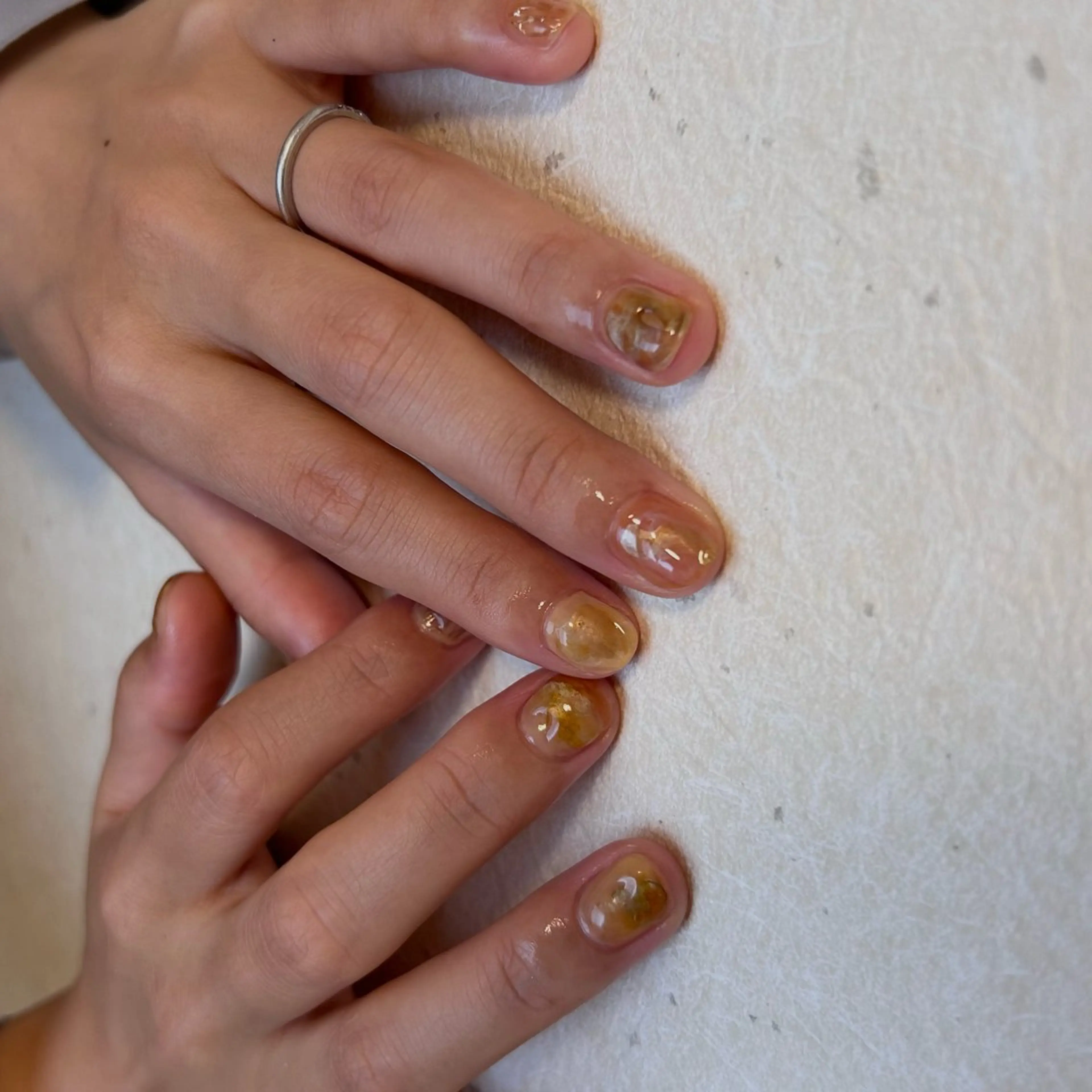 ネイル ニュアンスネイル ぷっくりネイル nailsalon kiii'sのネイルデザイン