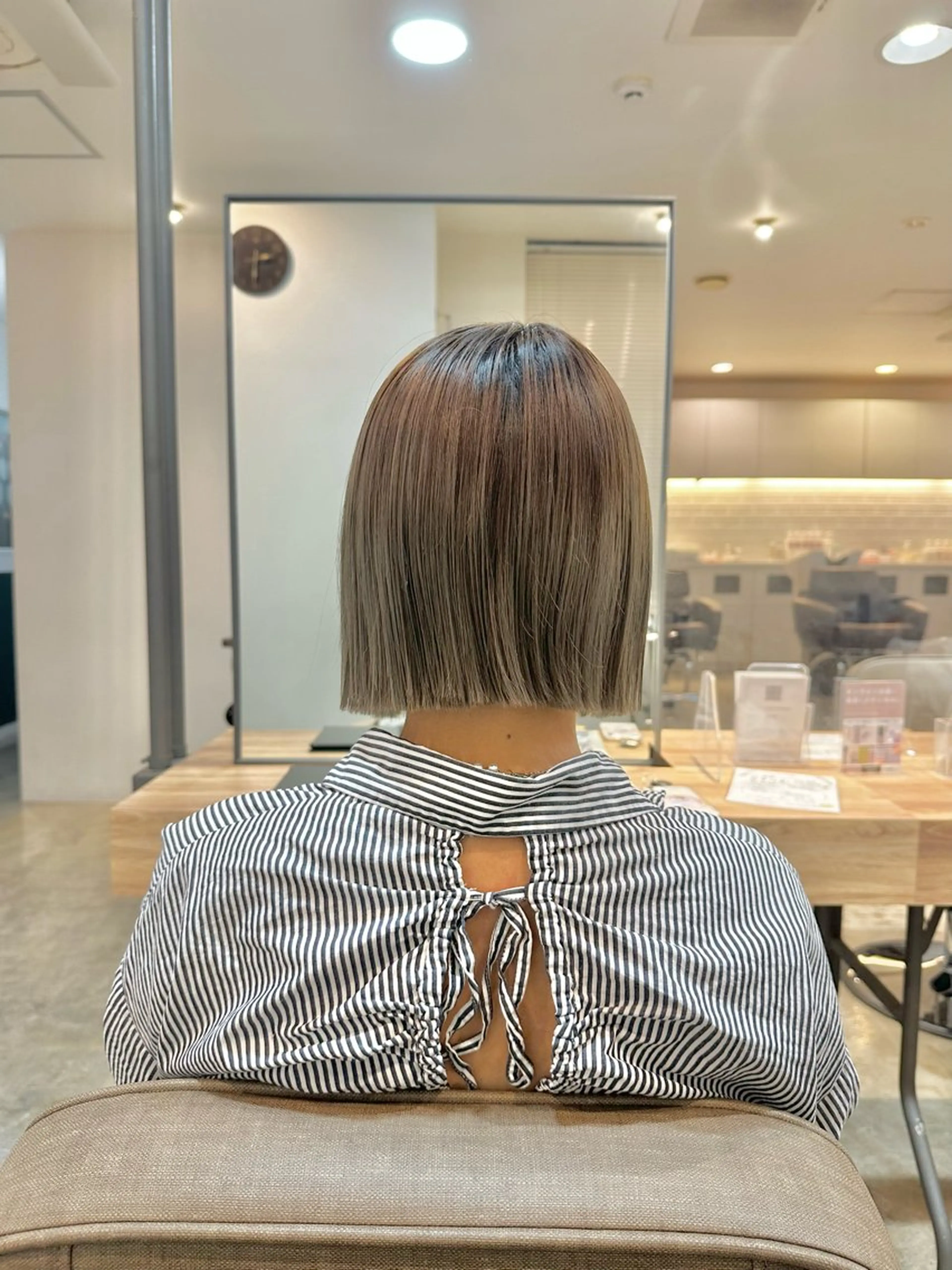 ショート 切りっぱなしボブ ボブ ボブ特化美容師 /荒井悠葵のヘアスタイル