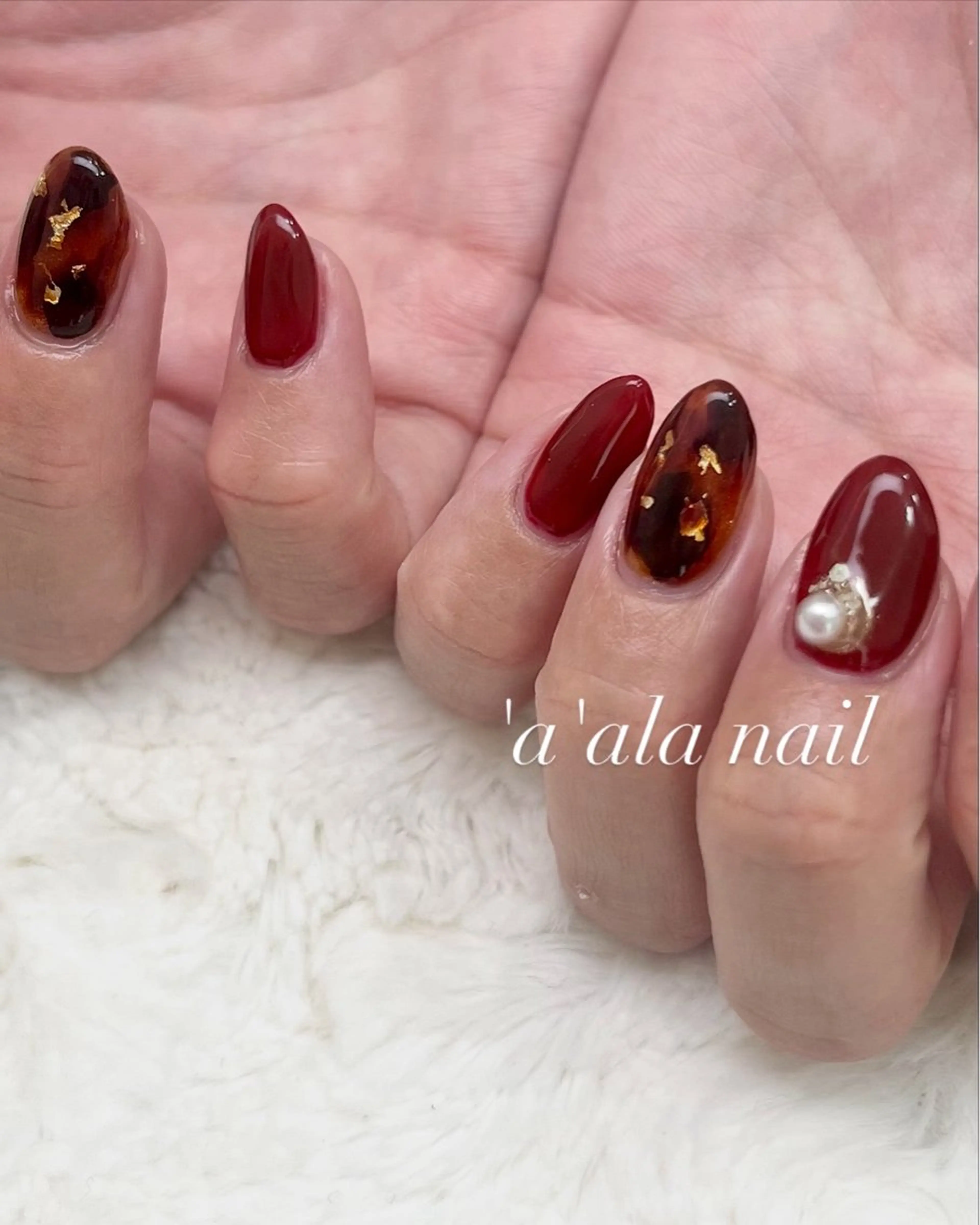 ネイル ハンドネイル 'a'ala nailのネイルデザイン