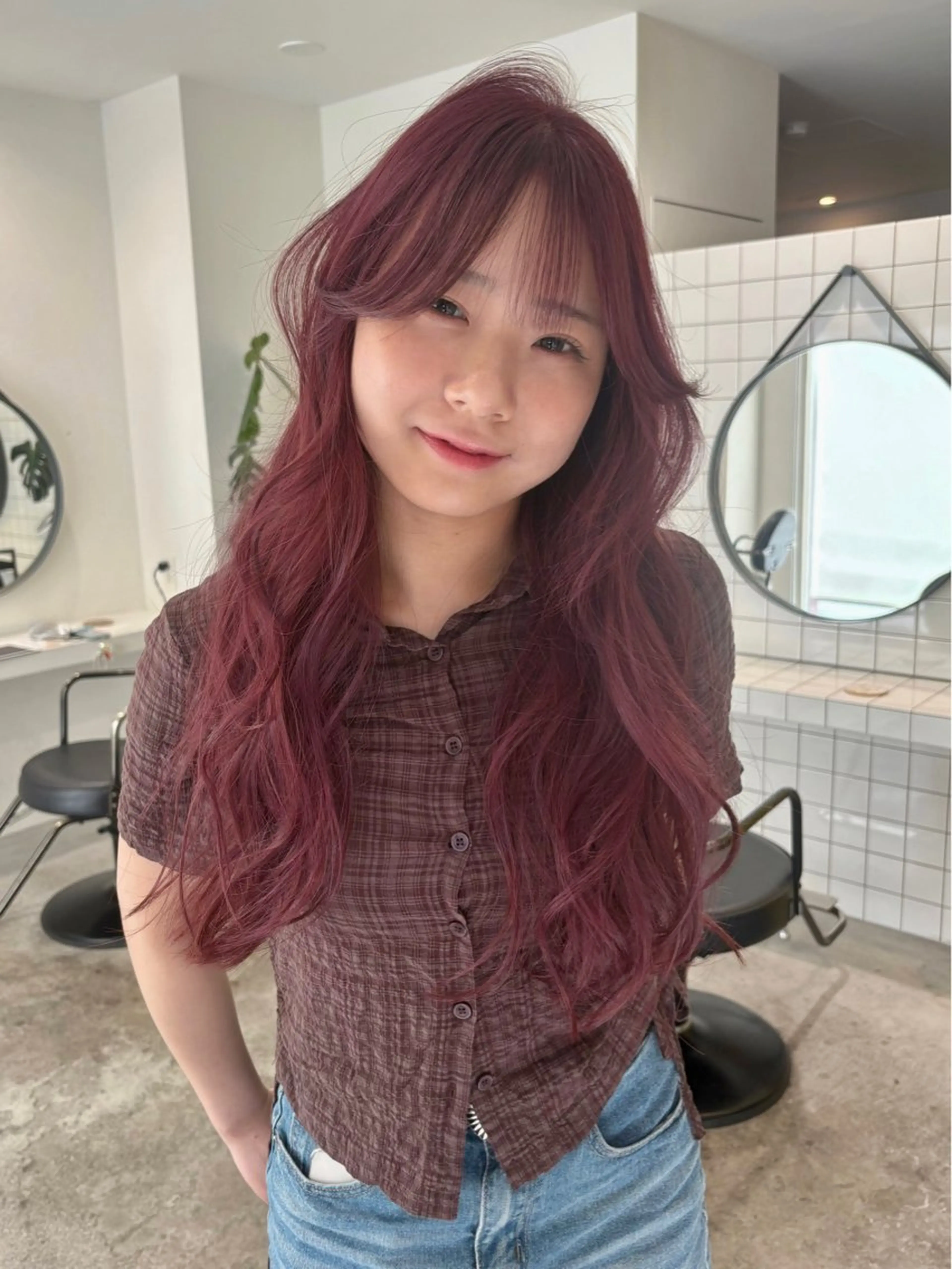 ロング kanami メンズ カット、パーマ募集中のヘアスタイル