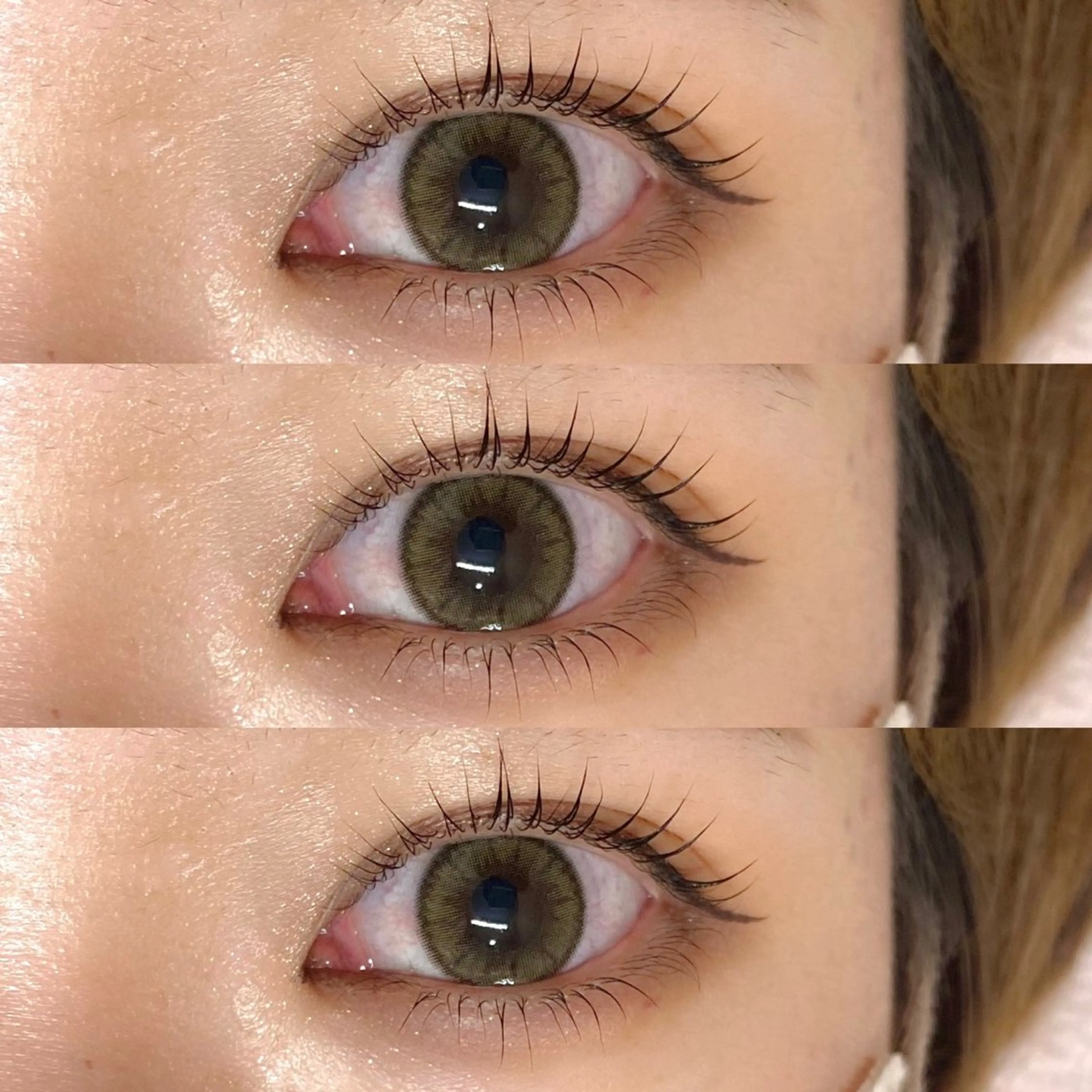 マツエク・マツパ 束感まつ毛 下まつげエクステ マツパ meg .のマツエク・マツパデザイン