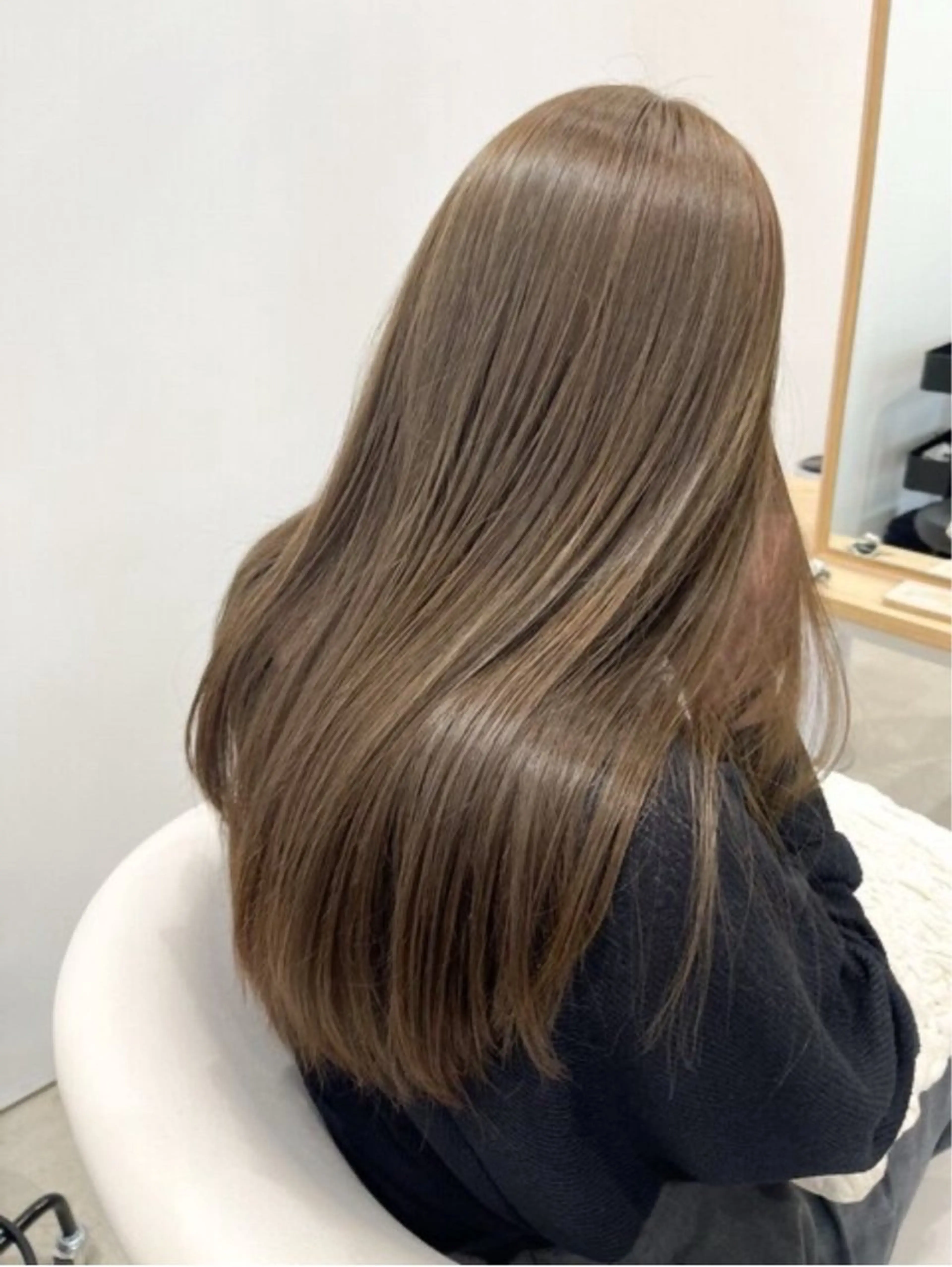 ロング ヘアカラー トリートメント 三村 彰吾のヘアスタイル
