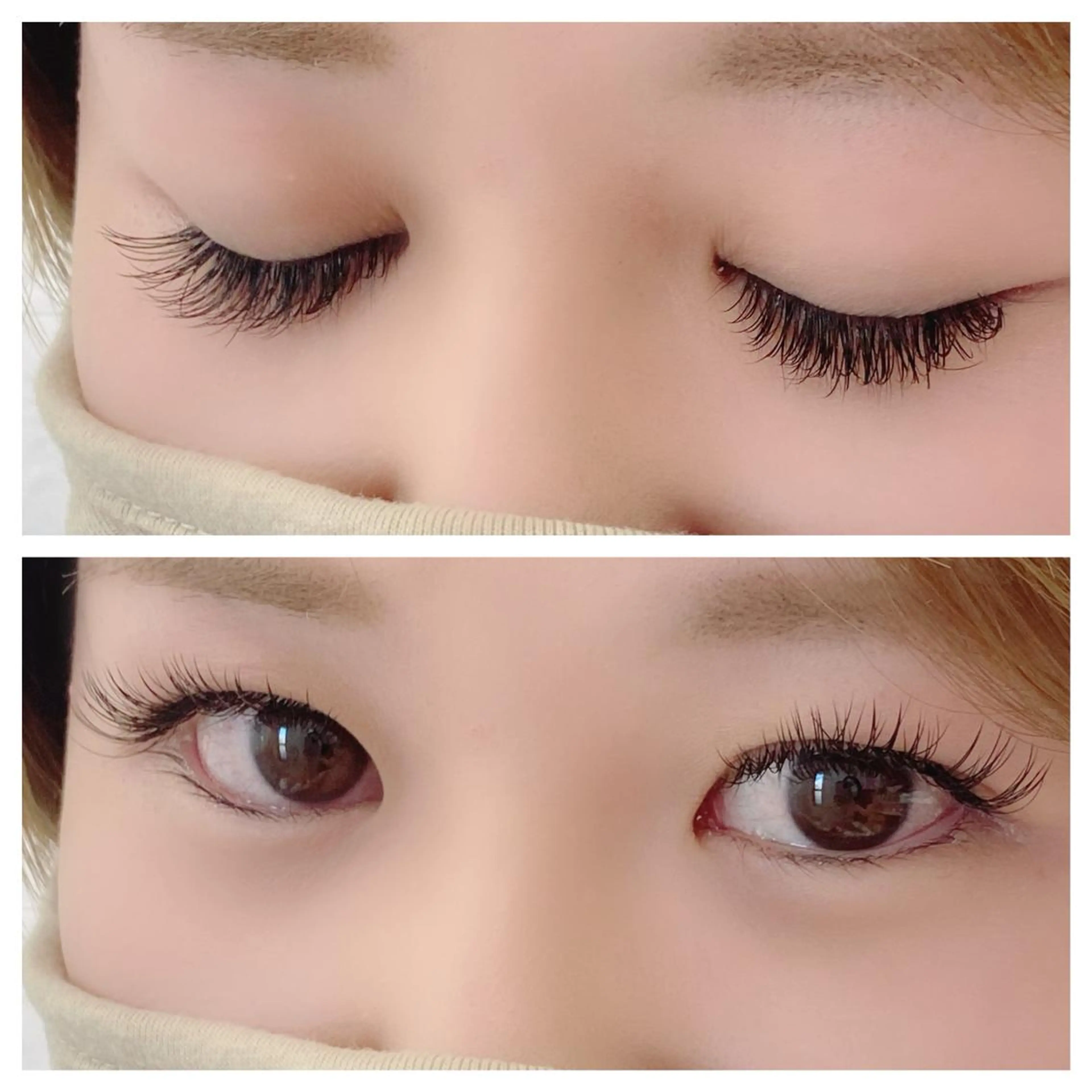 マツエク・マツパ Cカール AIRISU𓍯 eyelashのマツエク・マツパデザイン