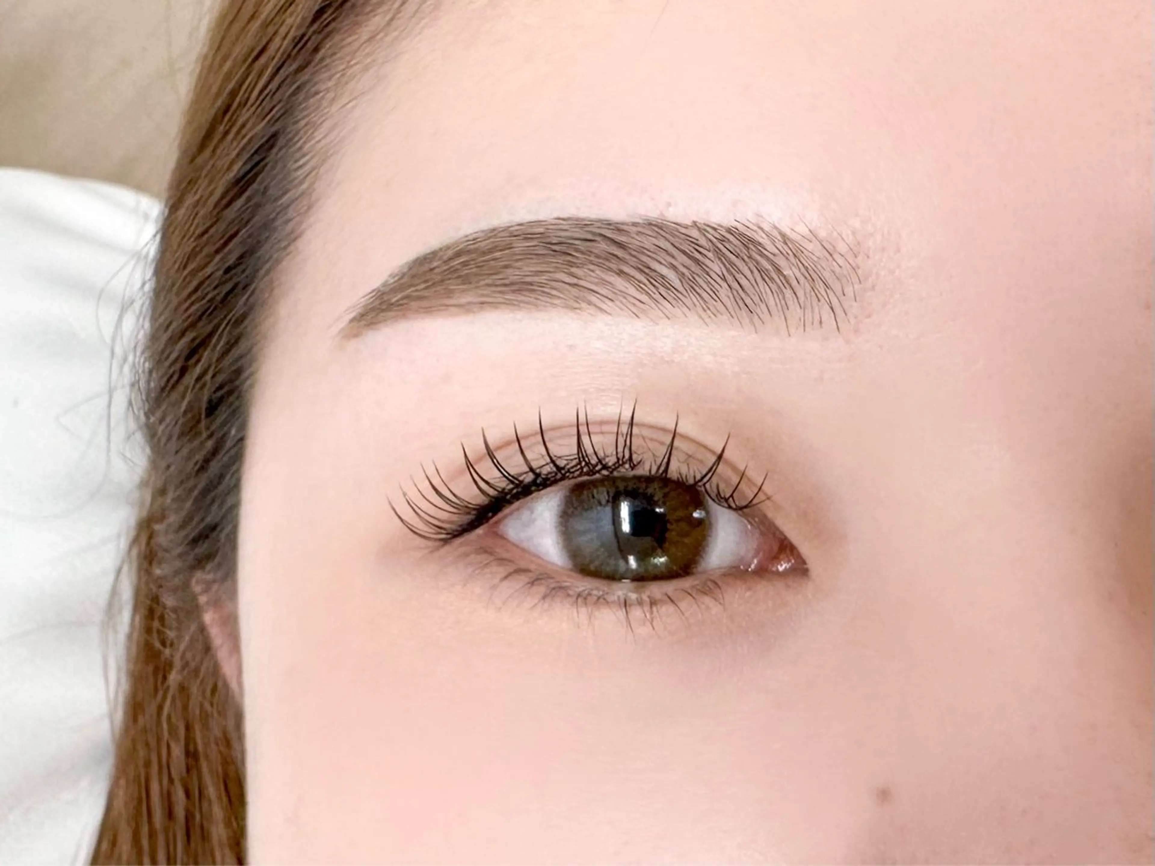 マツエク・マツパ フラットラッシュ マツエク NERU  lash&brow所属・鈴木 音瑠のマツエク・マツパデザイン