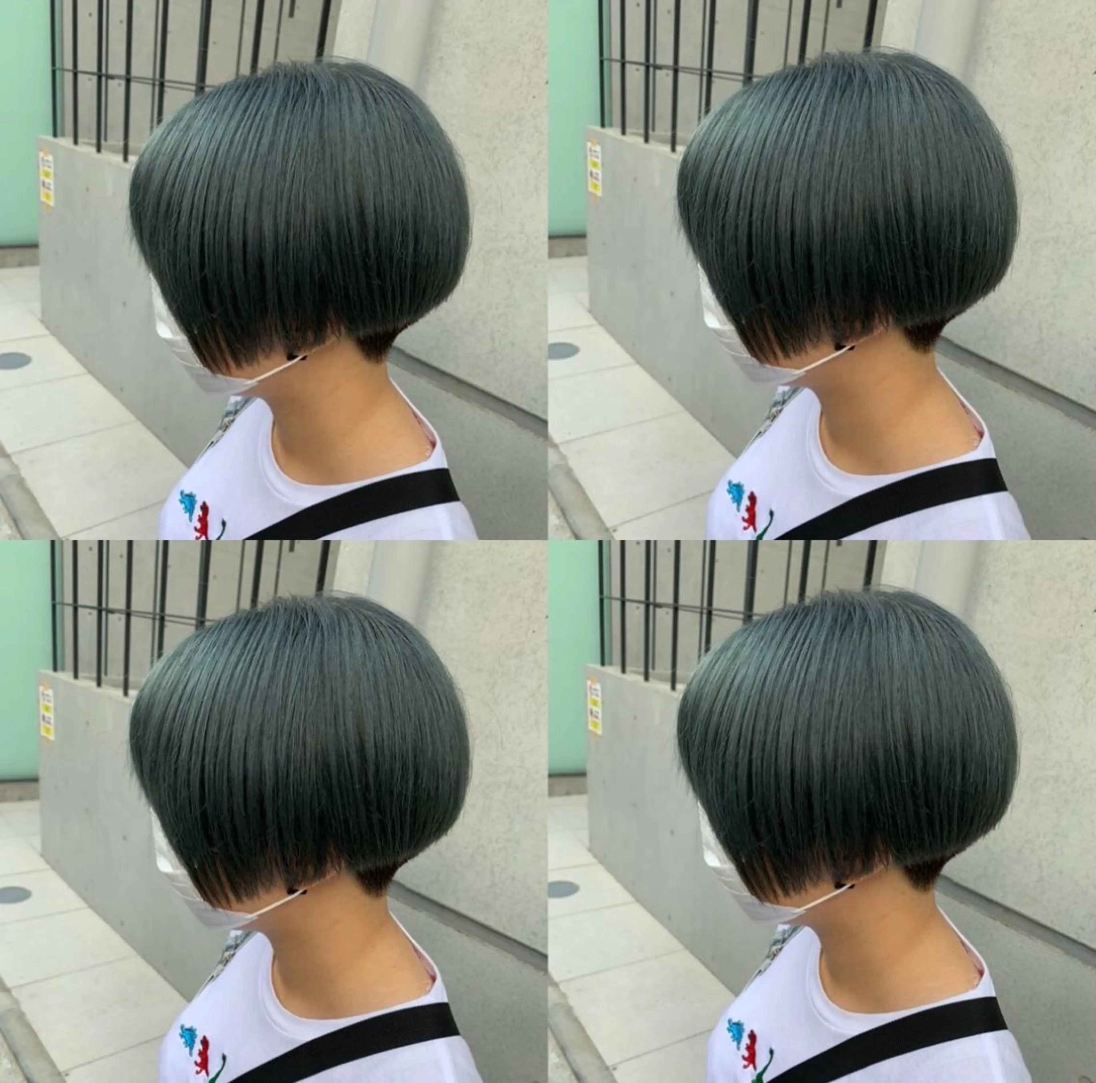 ショート ヘアカラー トリートメント 髪質改善 /美髪矯正🫧ゆたかのヘアスタイル