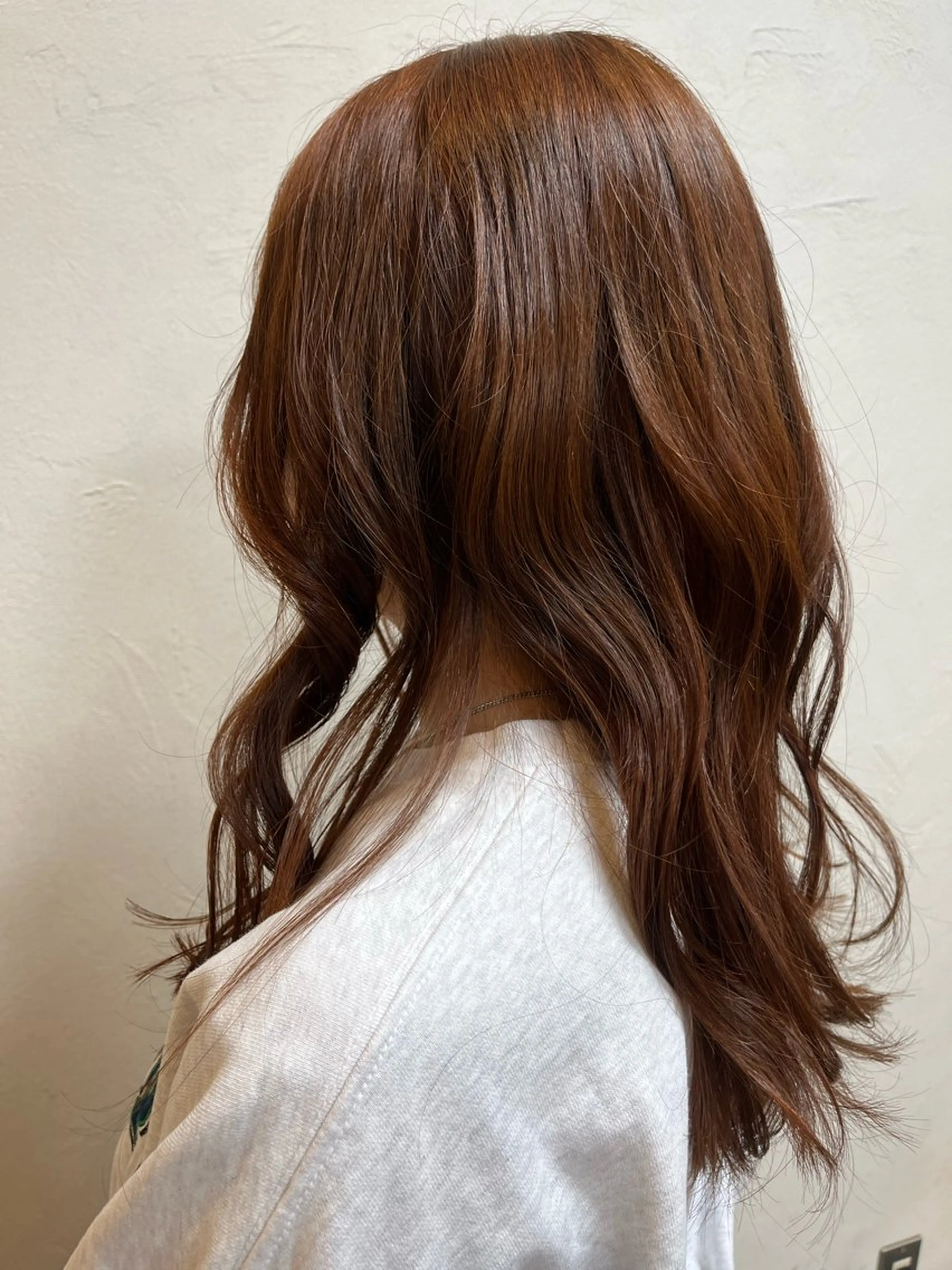 ロング カット ヘアカラー トリートメント 木 村のヘアスタイル