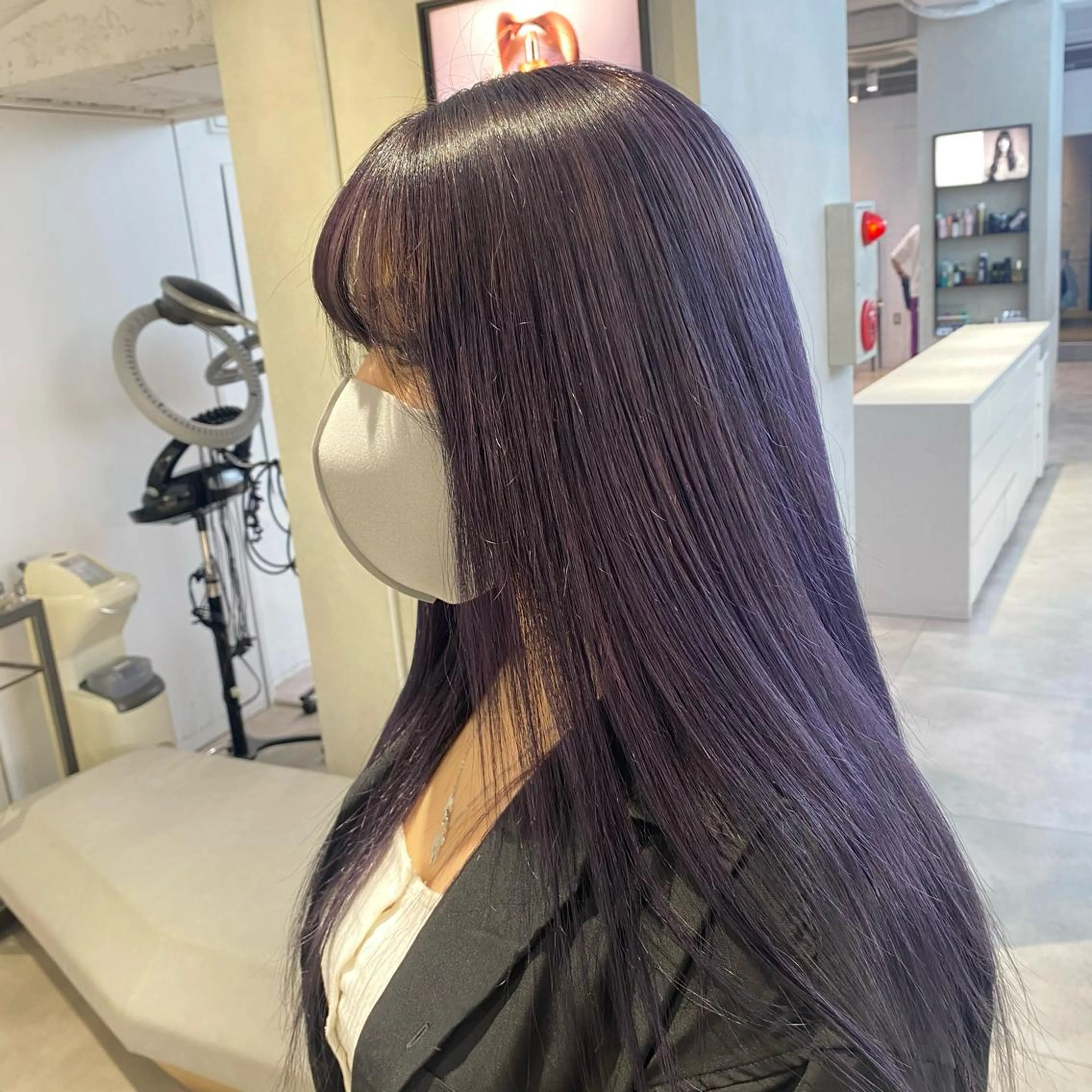 カラー 酸性ストレート・ メンズ 三原 楊子のヘアスタイル