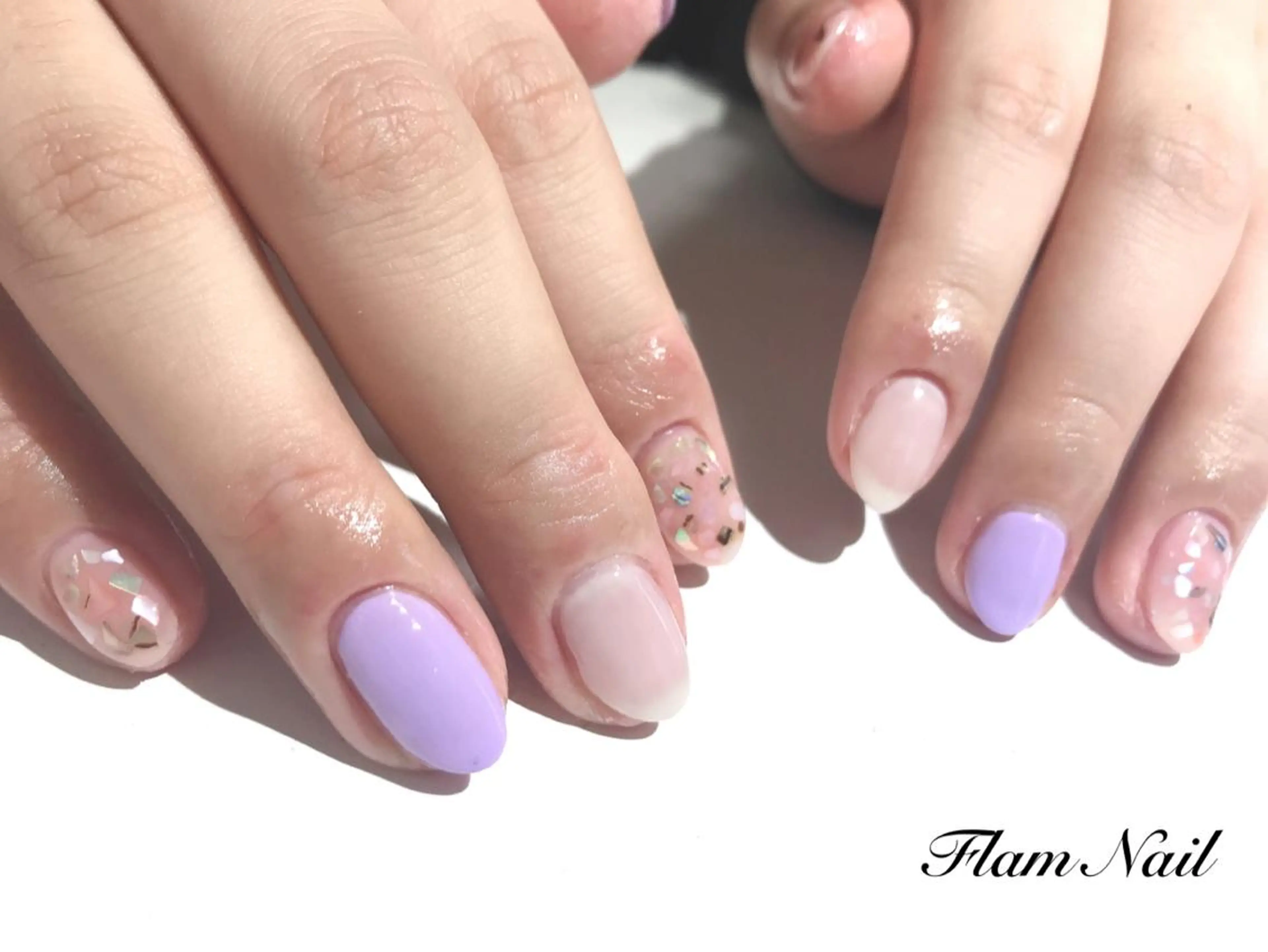ネイル 春ネイル Flam Nailのネイルデザイン