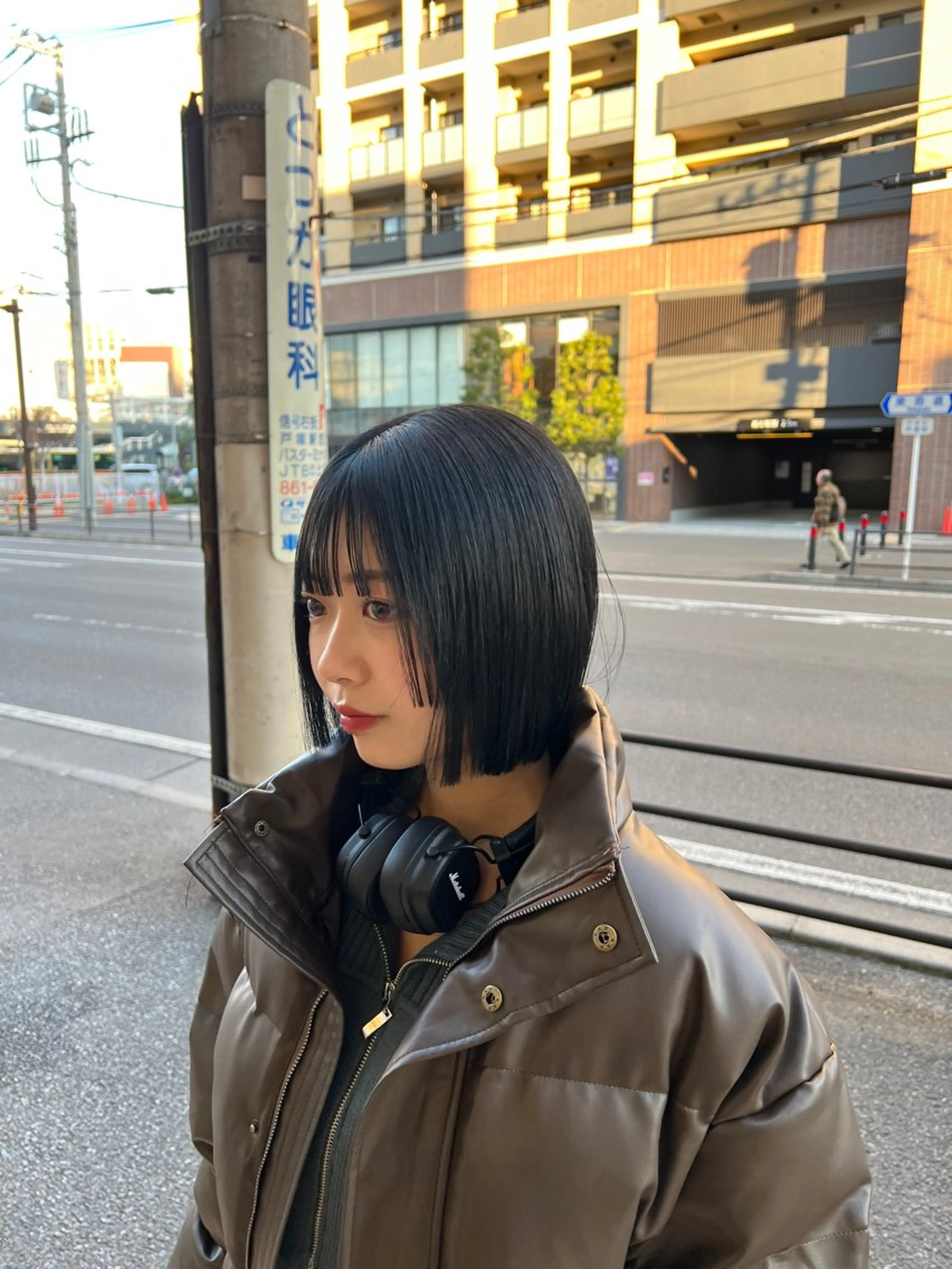 ショート カラー 透明感カラー/ボブ/ nanamiのヘアスタイル