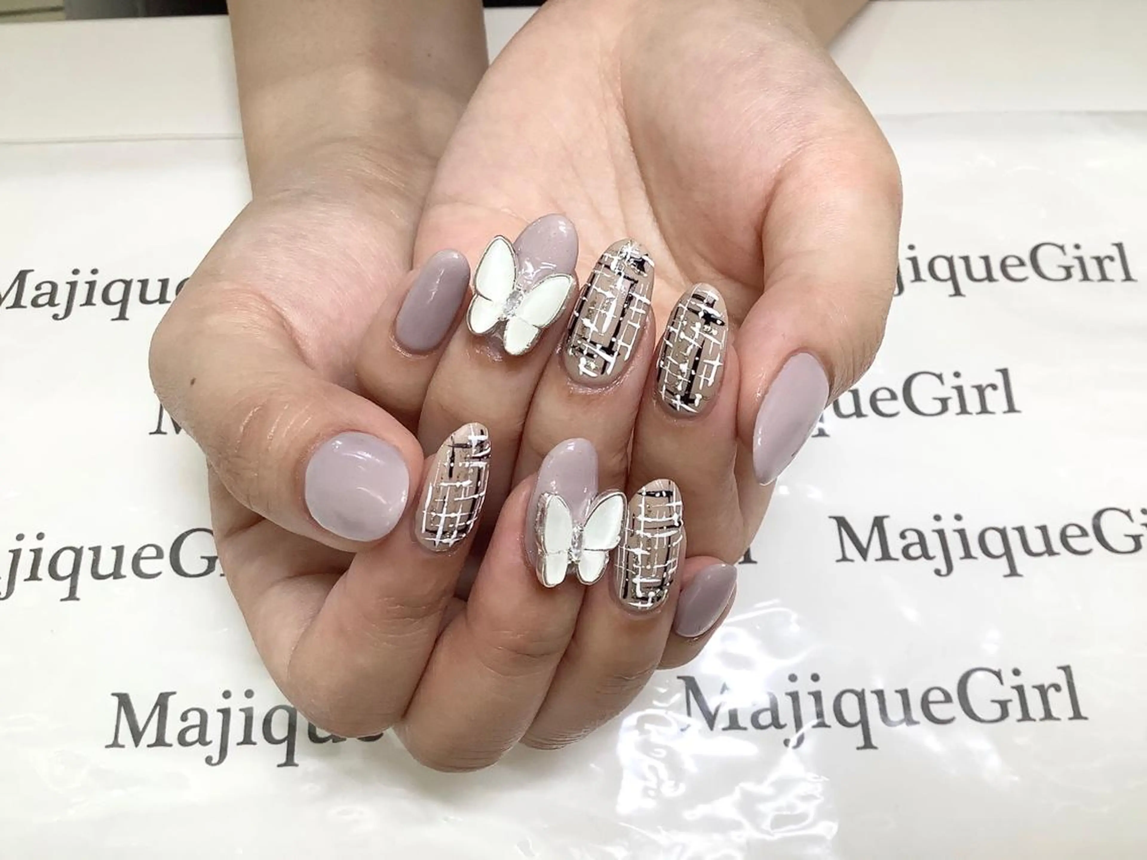 ネイル 冬ネイル 🌸Nail&Eye KAKU🌸のネイルデザイン