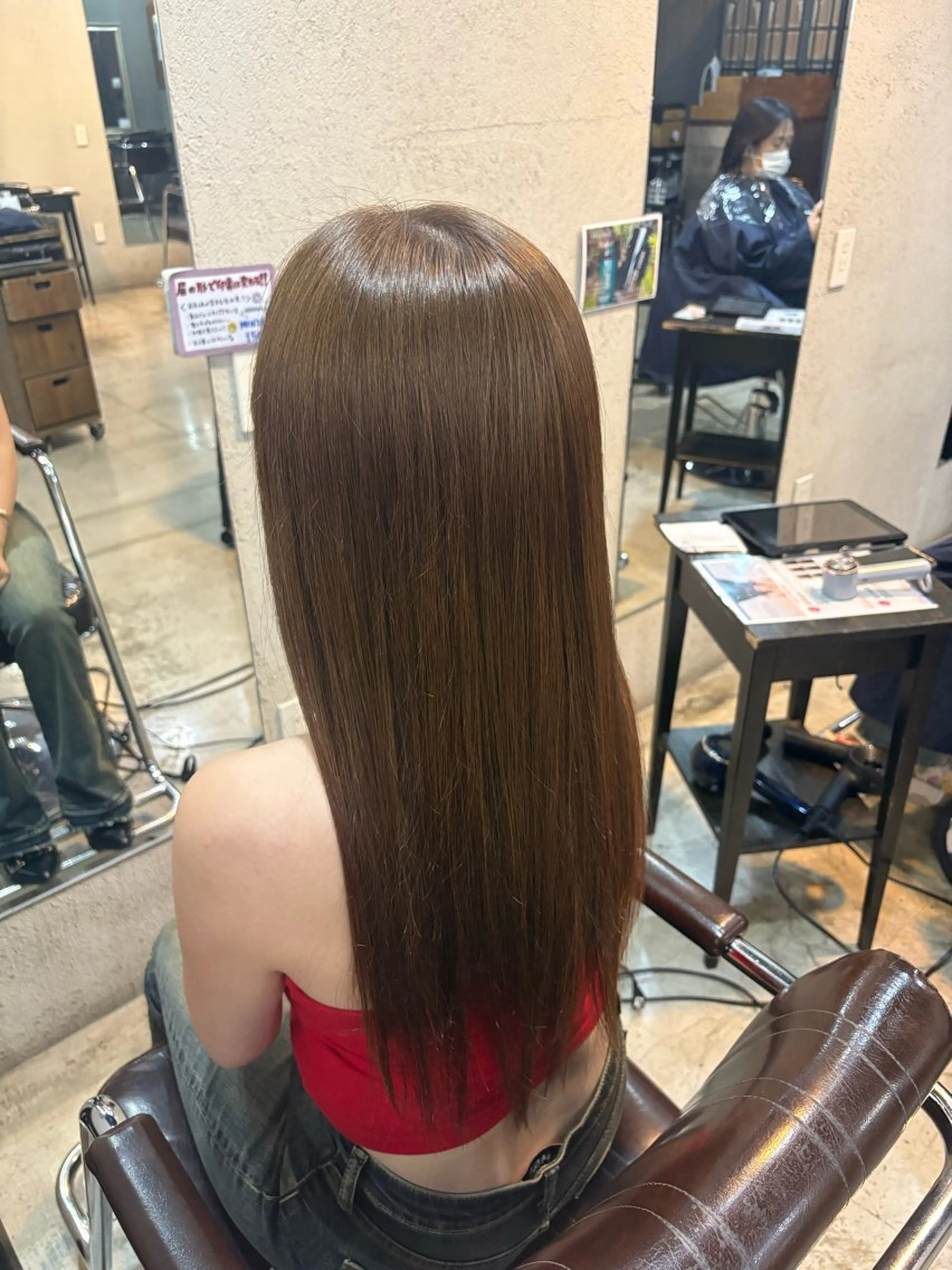 ロング カラー ヘアカラー BULL松戸⭐️ 渡邉 春佳のヘアスタイル