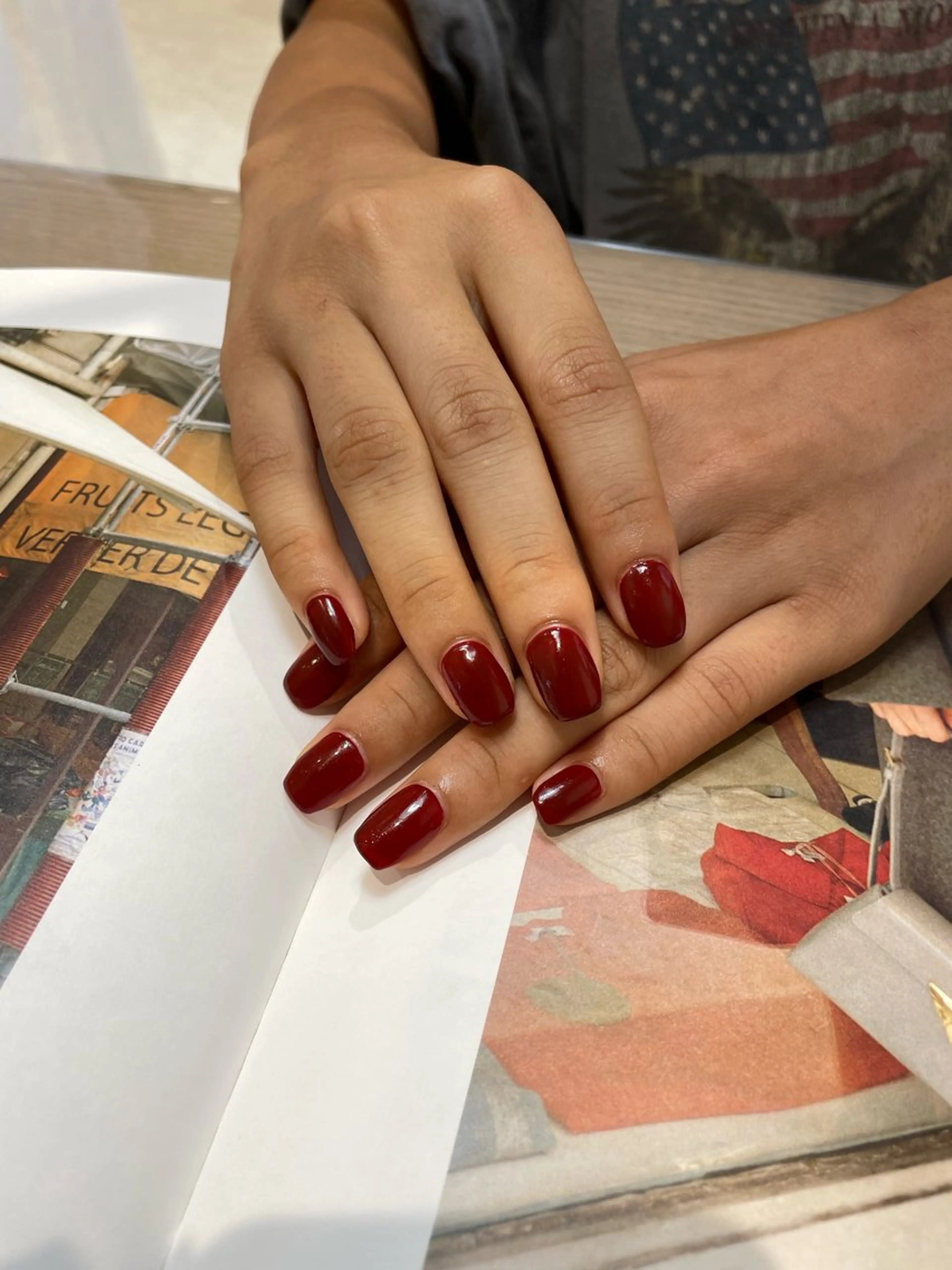 ネイル ワンカラーネイル nail atelier Kのネイルデザイン