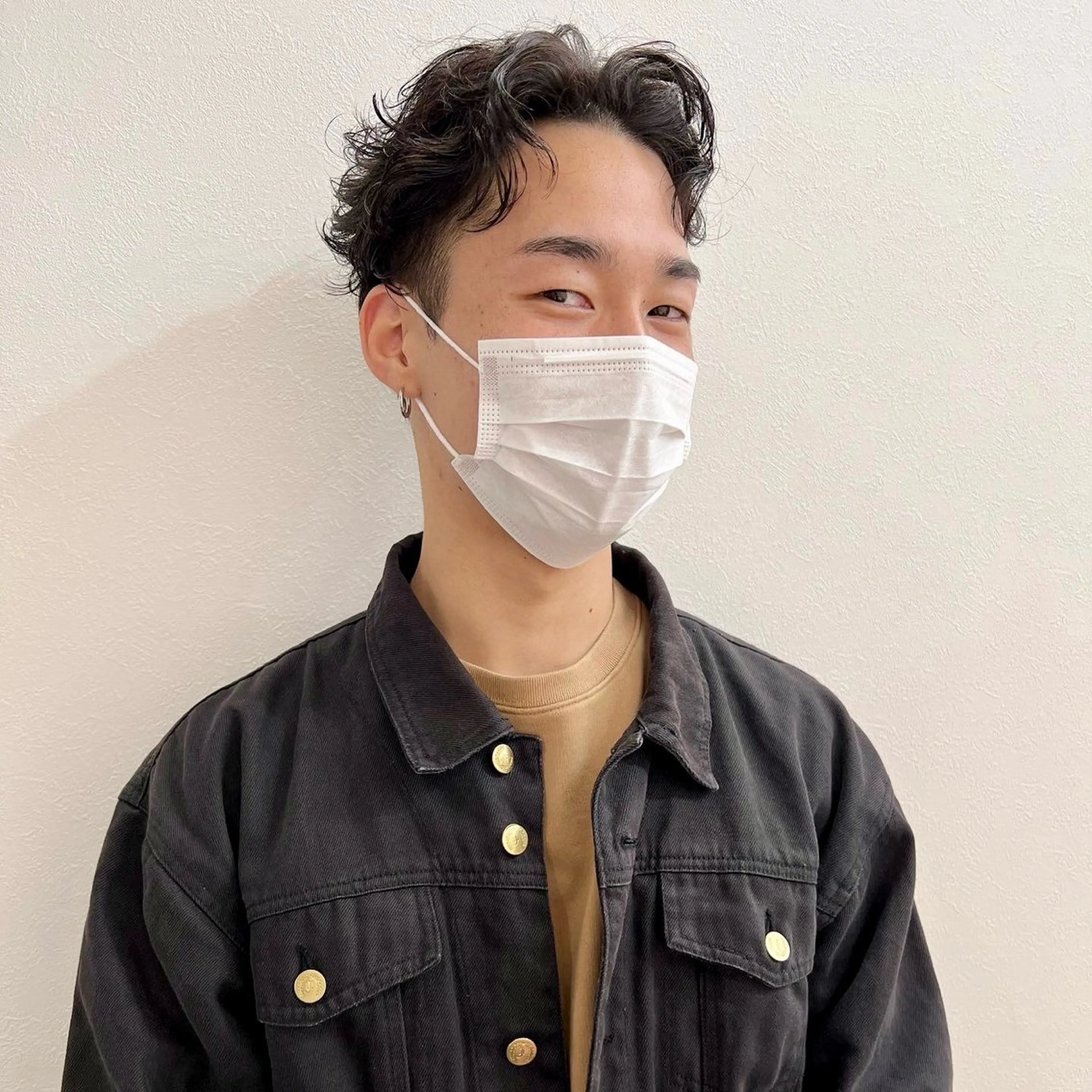 ショート パーマ メンズ アップバング メンズパーマ メンズショート スパイキーショート ショートヘア カット ヘアセット 【池袋/スパイキー ショート】ⓝⓘⓜⓤのヘアスタイル