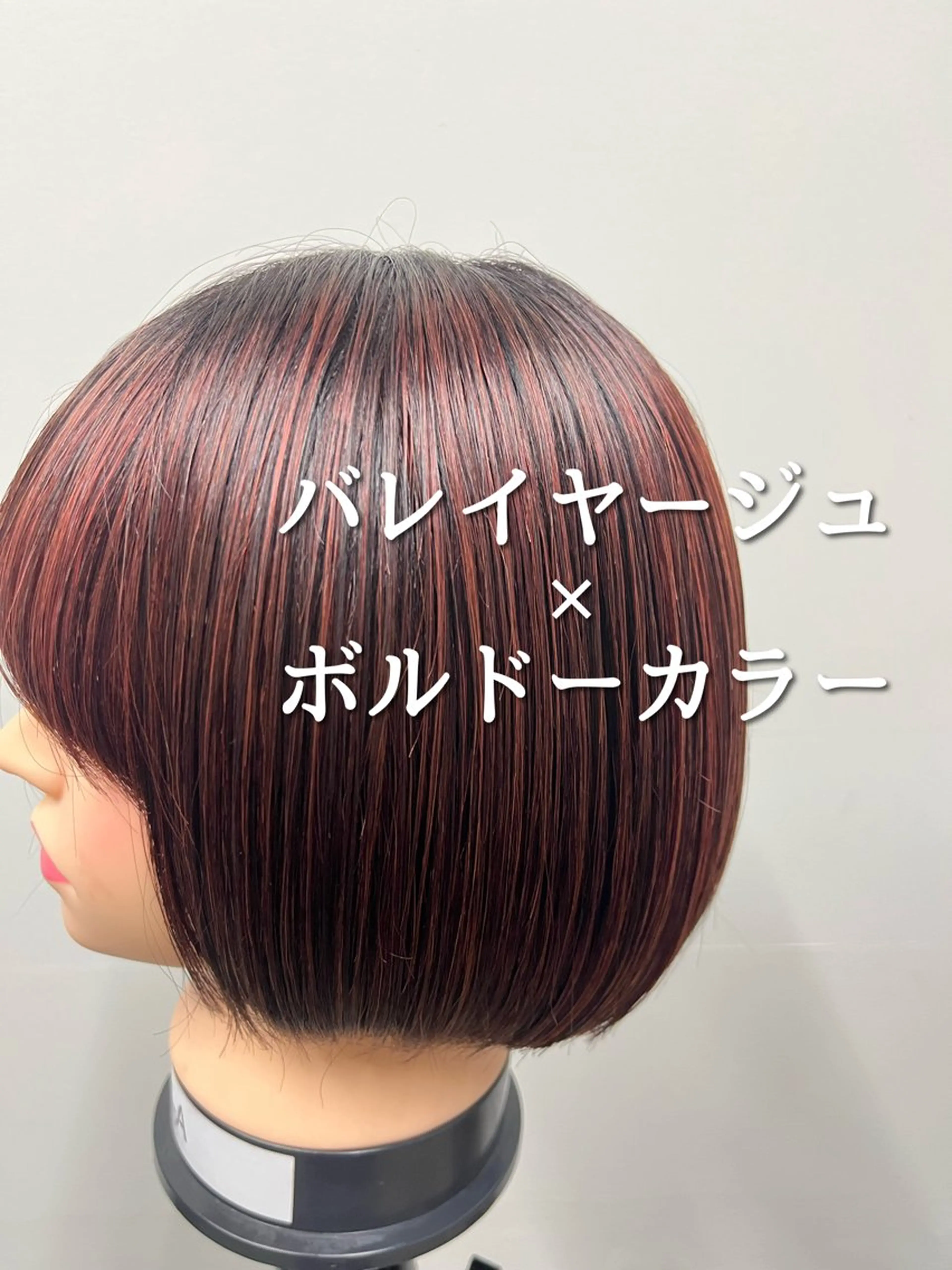 ミディアム カラー ヘアカラー short only salon  TOSS所属・山下 芽のヘアスタイル