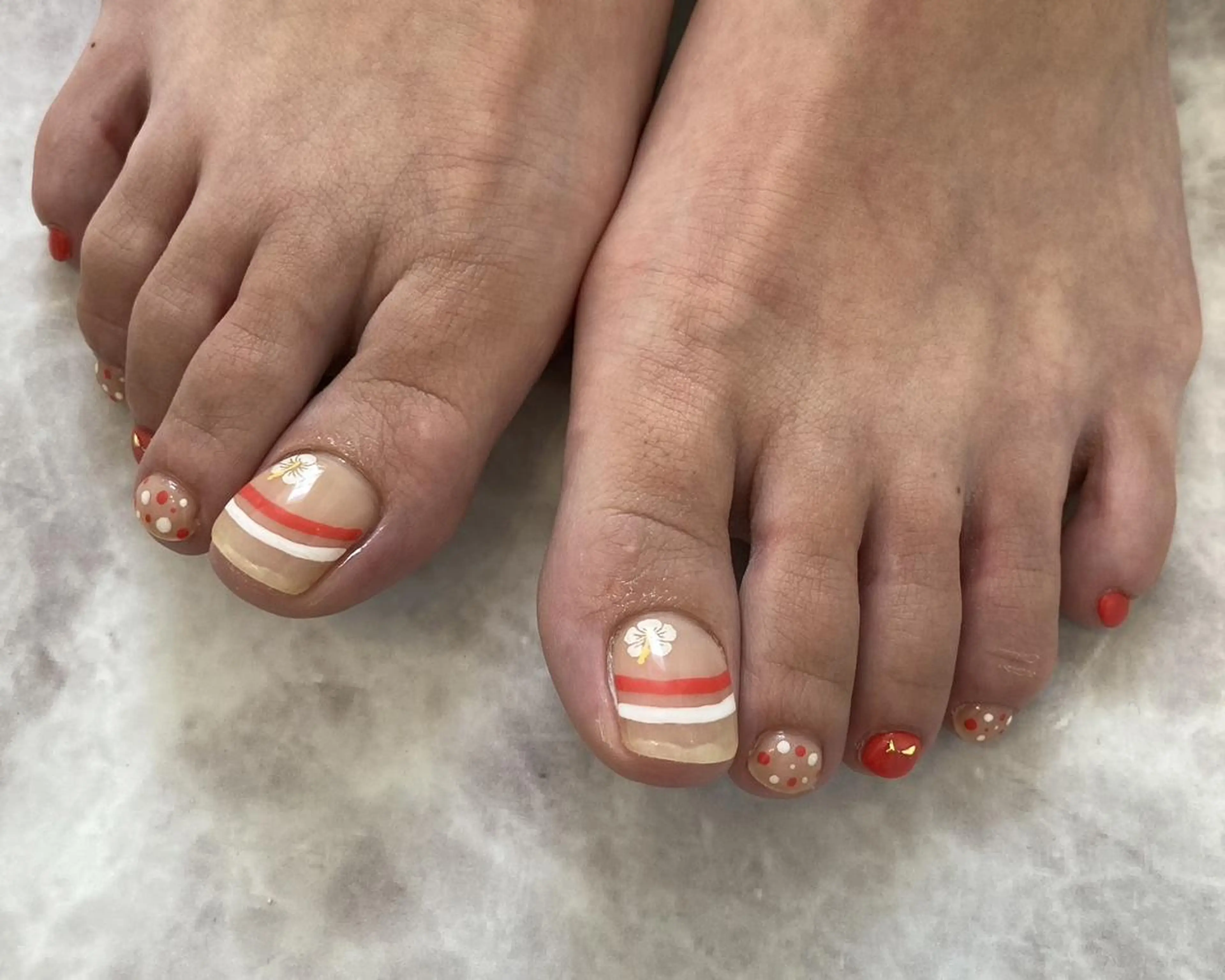 ネイル ネイルリボン 石田のネイルデザイン