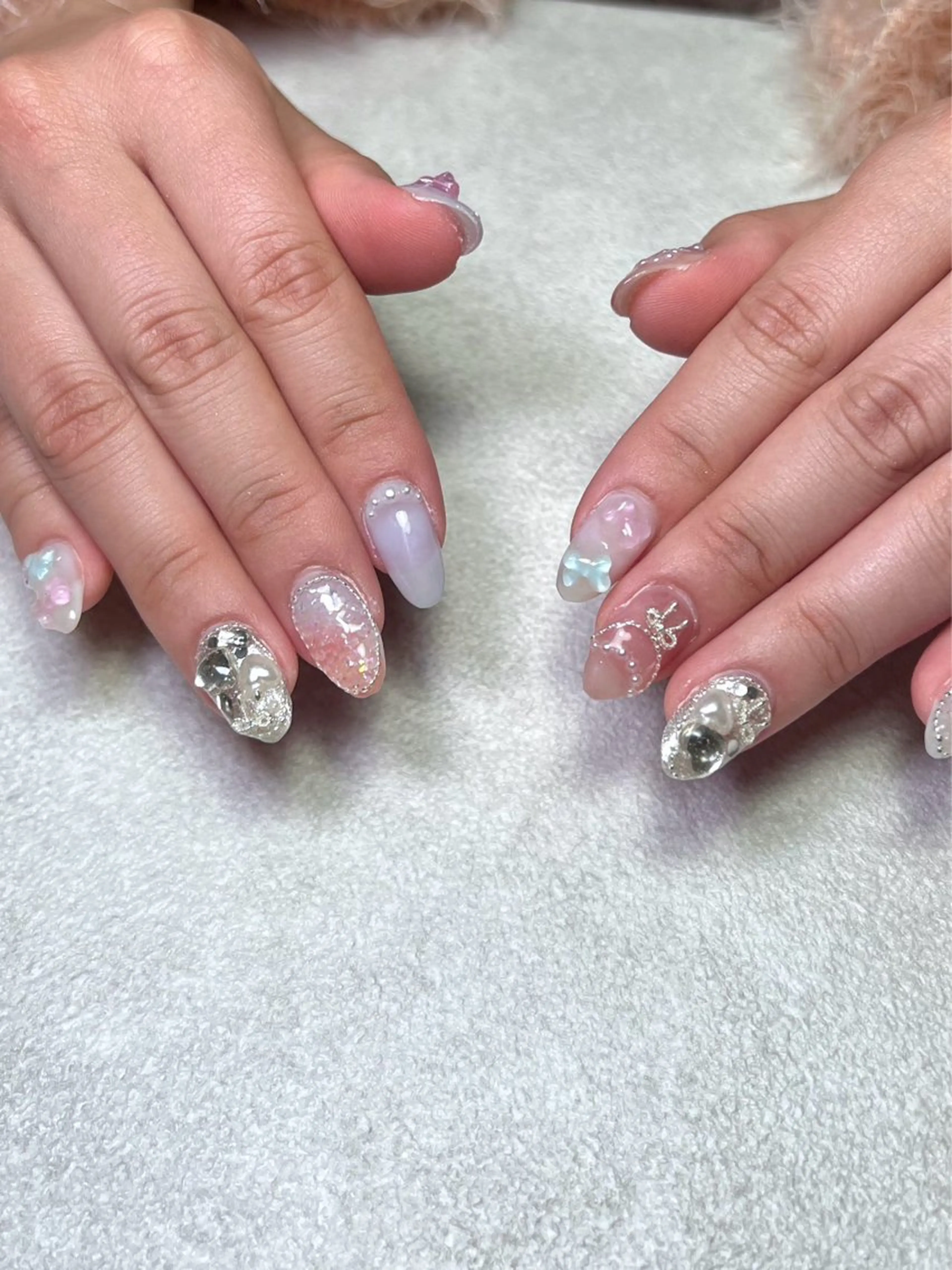 ネイル ハンドネイル ハンドケア ネイリスト ハンのネイルデザイン