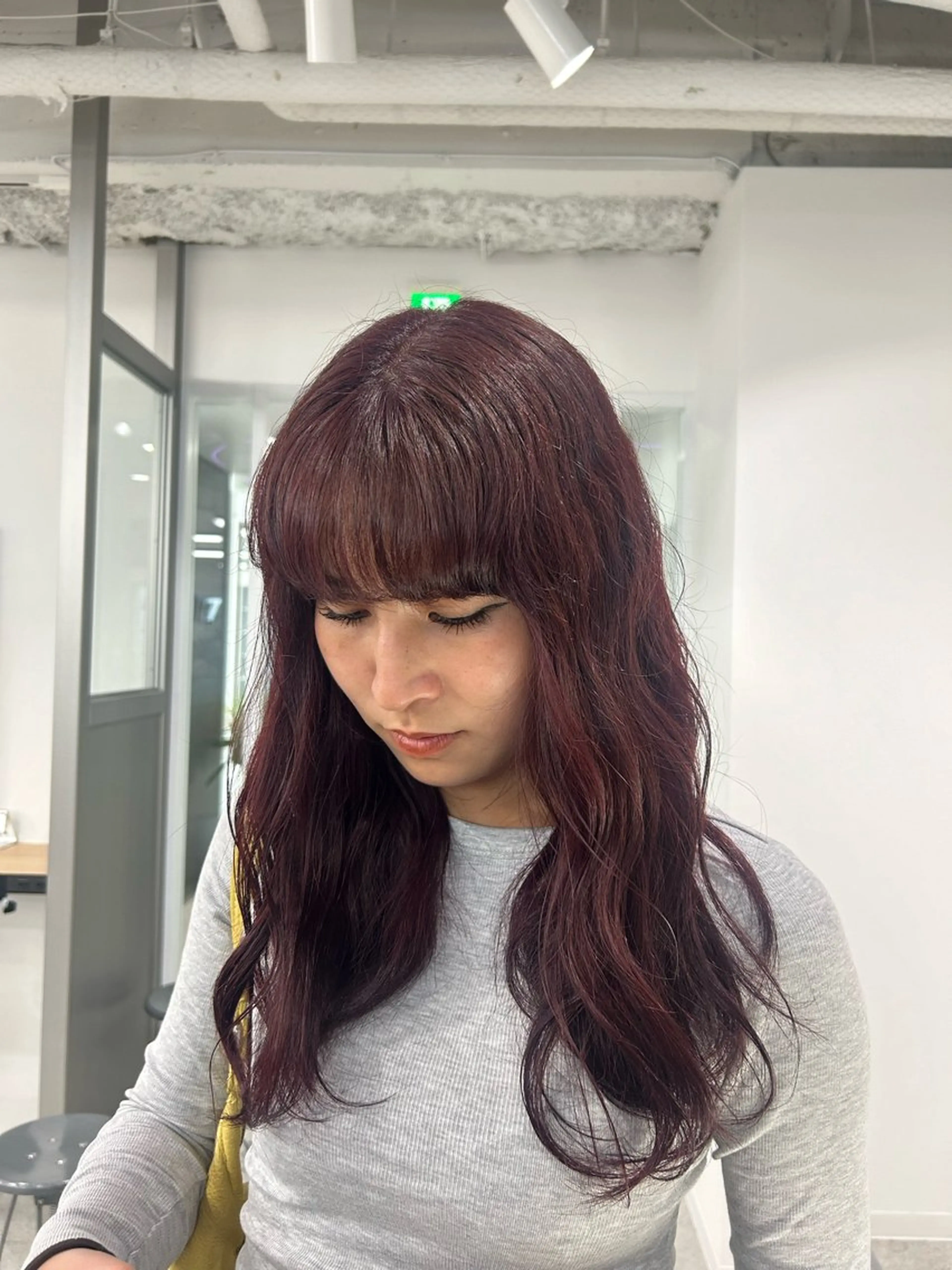 カラー 愛結 暖色カラー🎀🩰のヘアスタイル