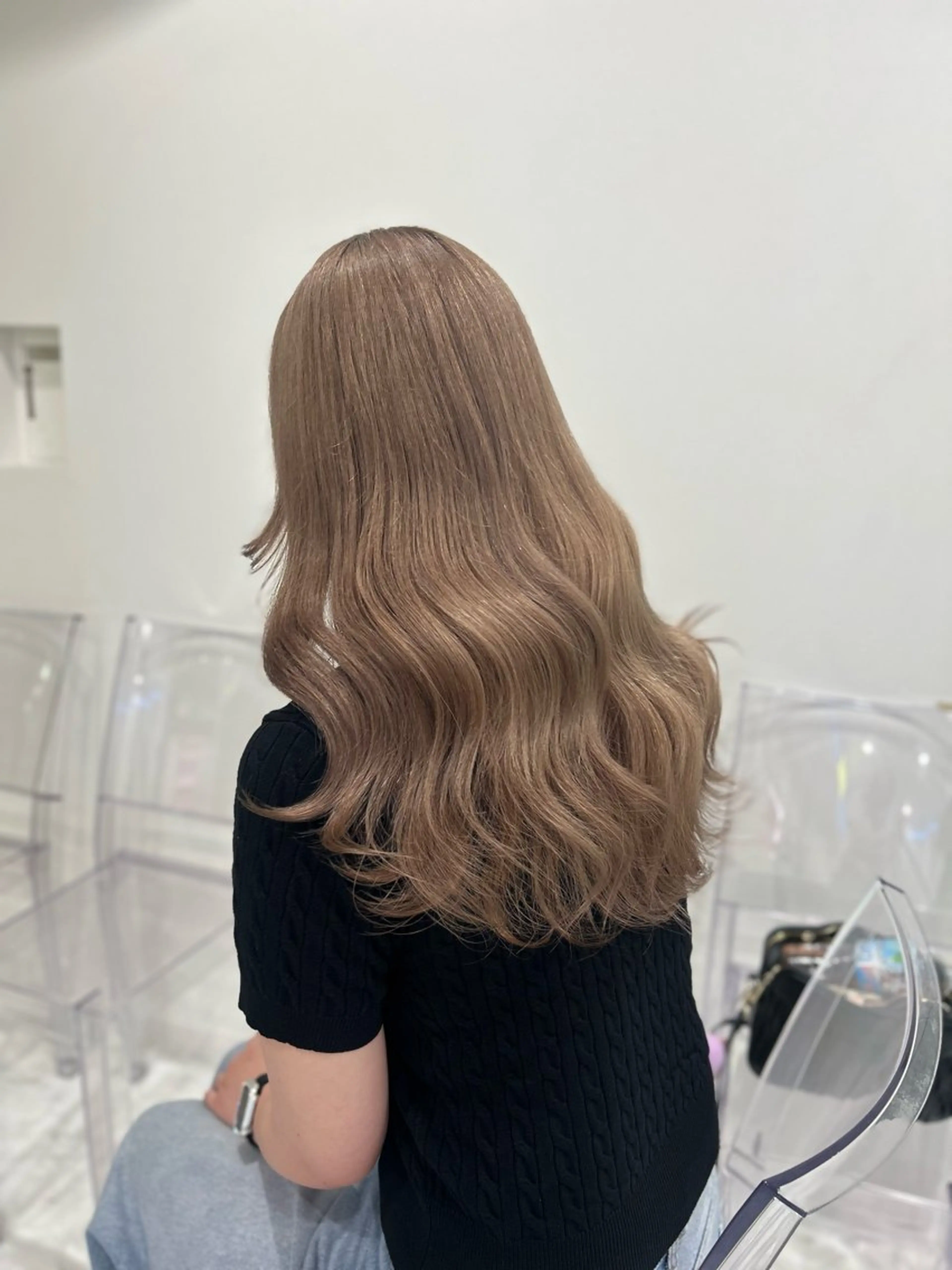 ロング カラー ヘアアレンジ ヘアカラー ヘッドスパ ヘアセット Miwa🤍ダメージ レスカラー特化🦢のヘアスタイル