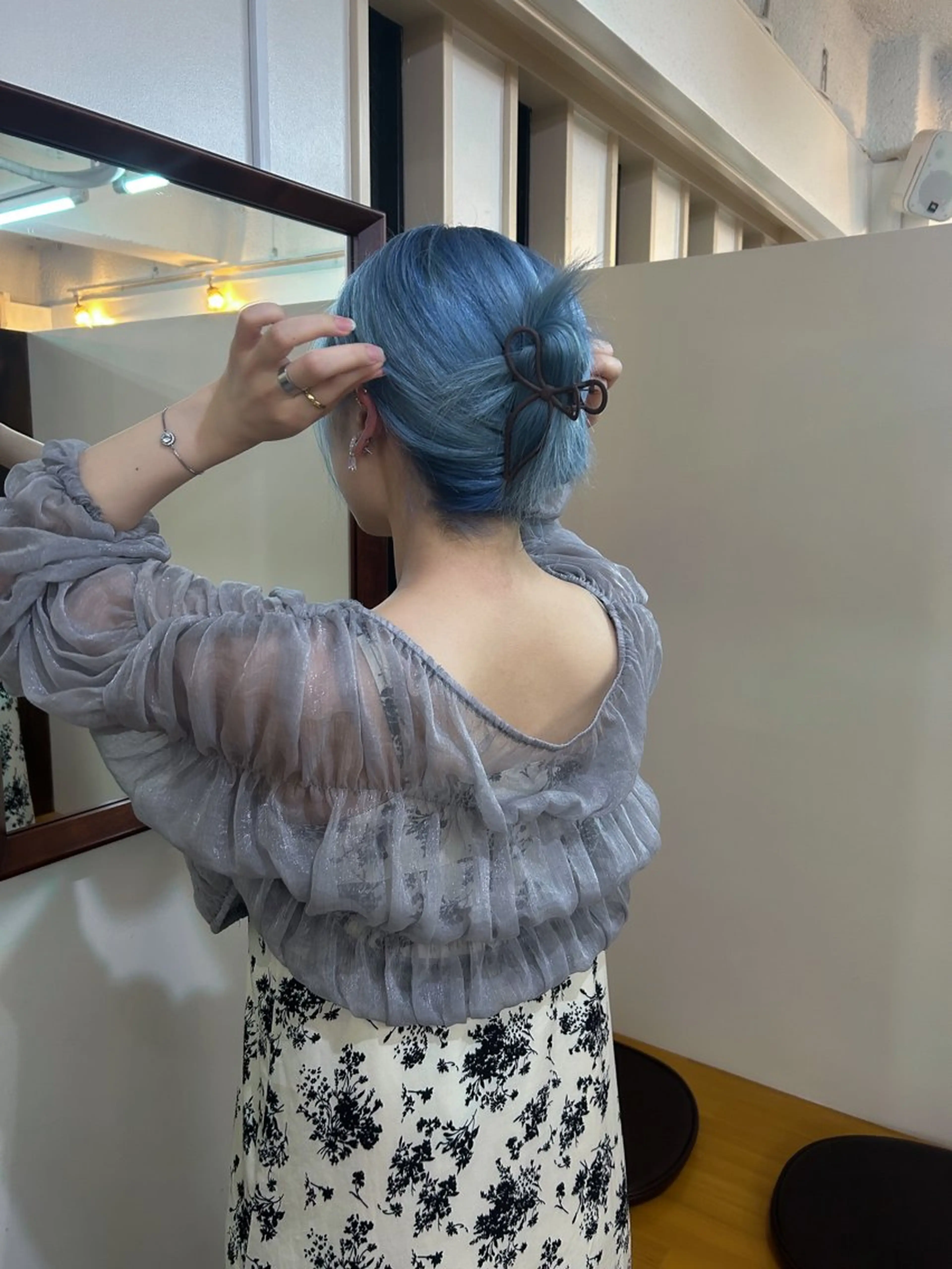 セミロング カラー メンズカットモデル 募集⭐️NAZUNAのヘアスタイル