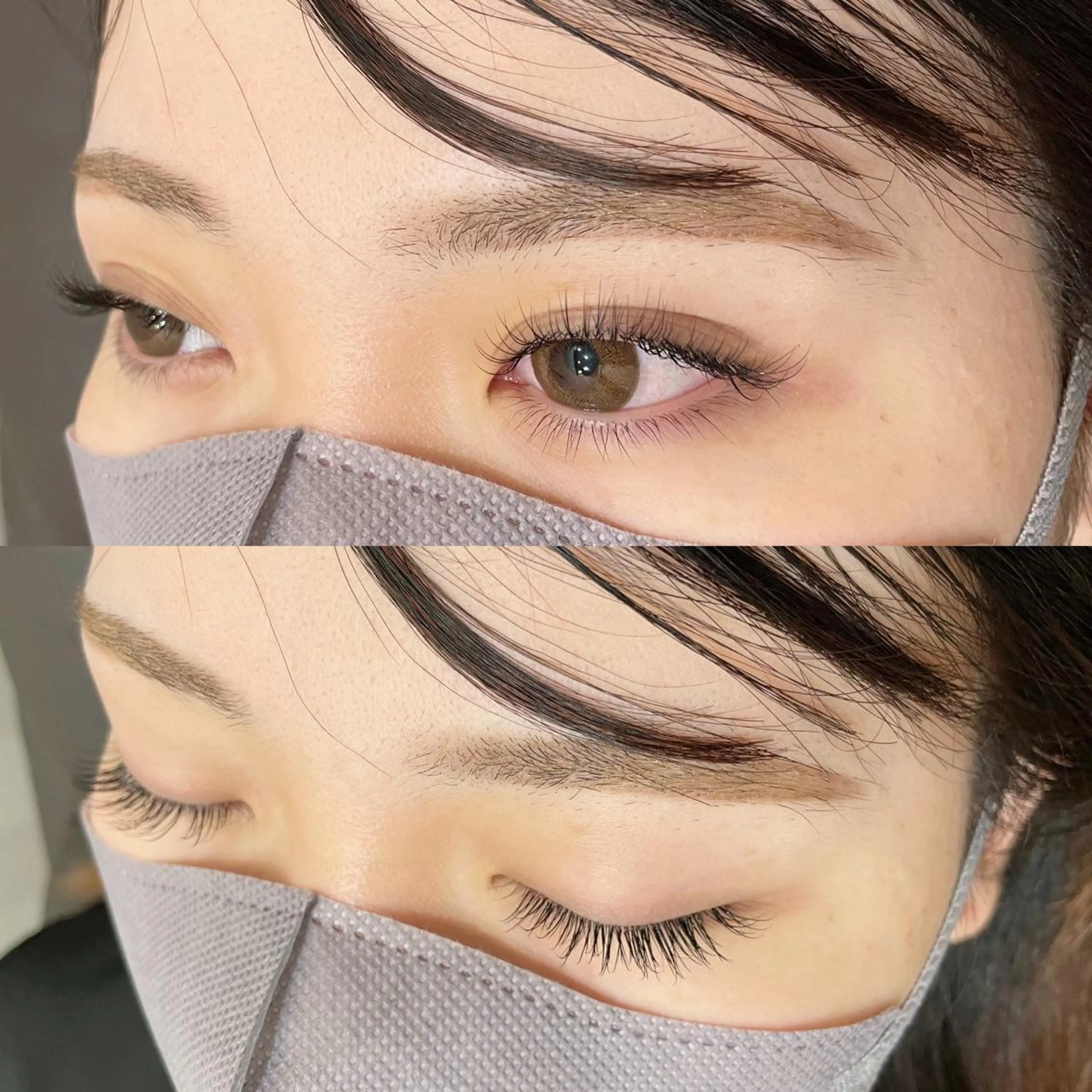 マツエク・マツパ Cカール 目尻長め マツエク 元木 友理のマツエク・マツパデザイン