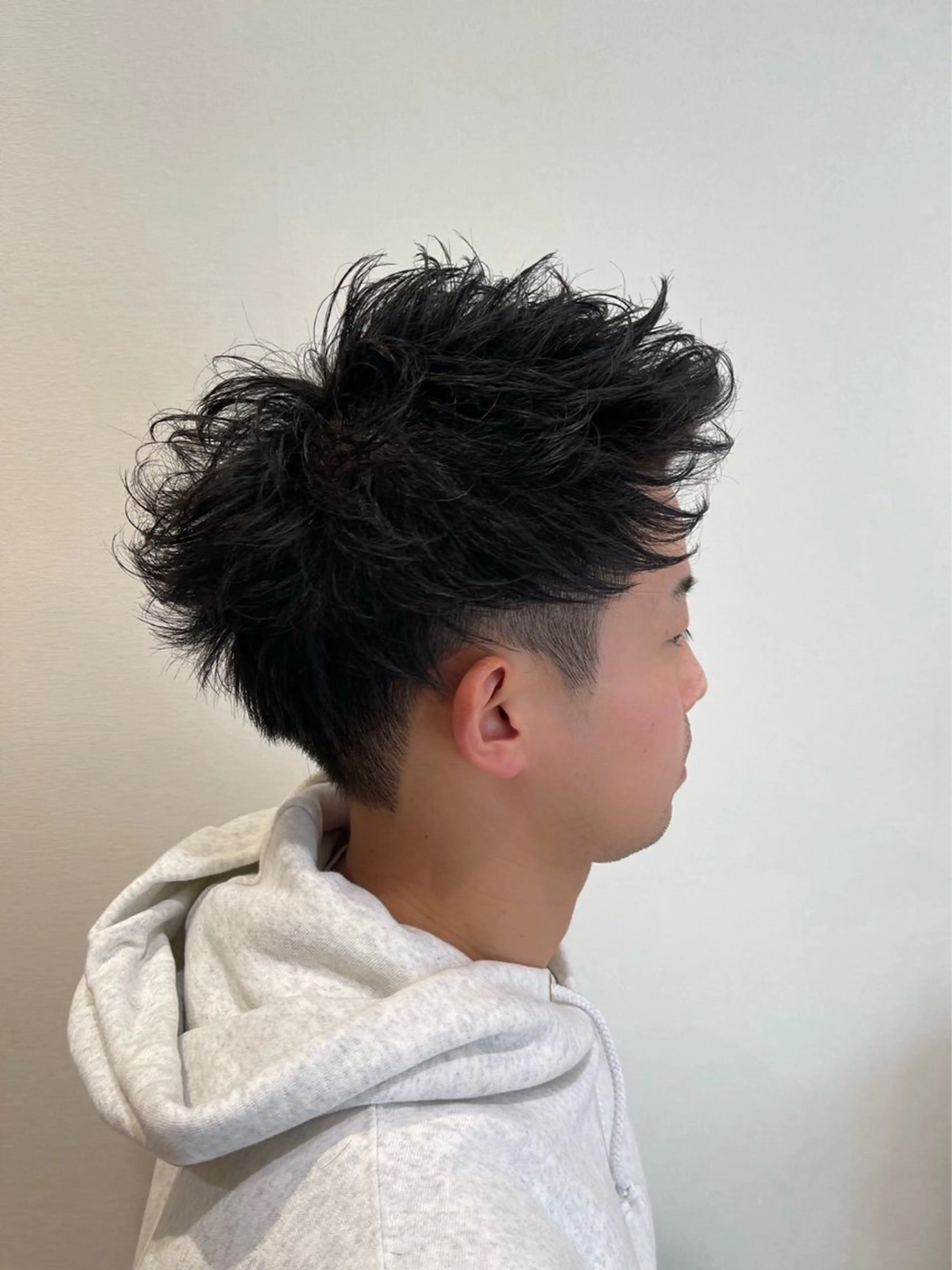 メンズ カット パーマ 🍀艶髪.美髪🍀 岡部恒輝のヘアスタイル