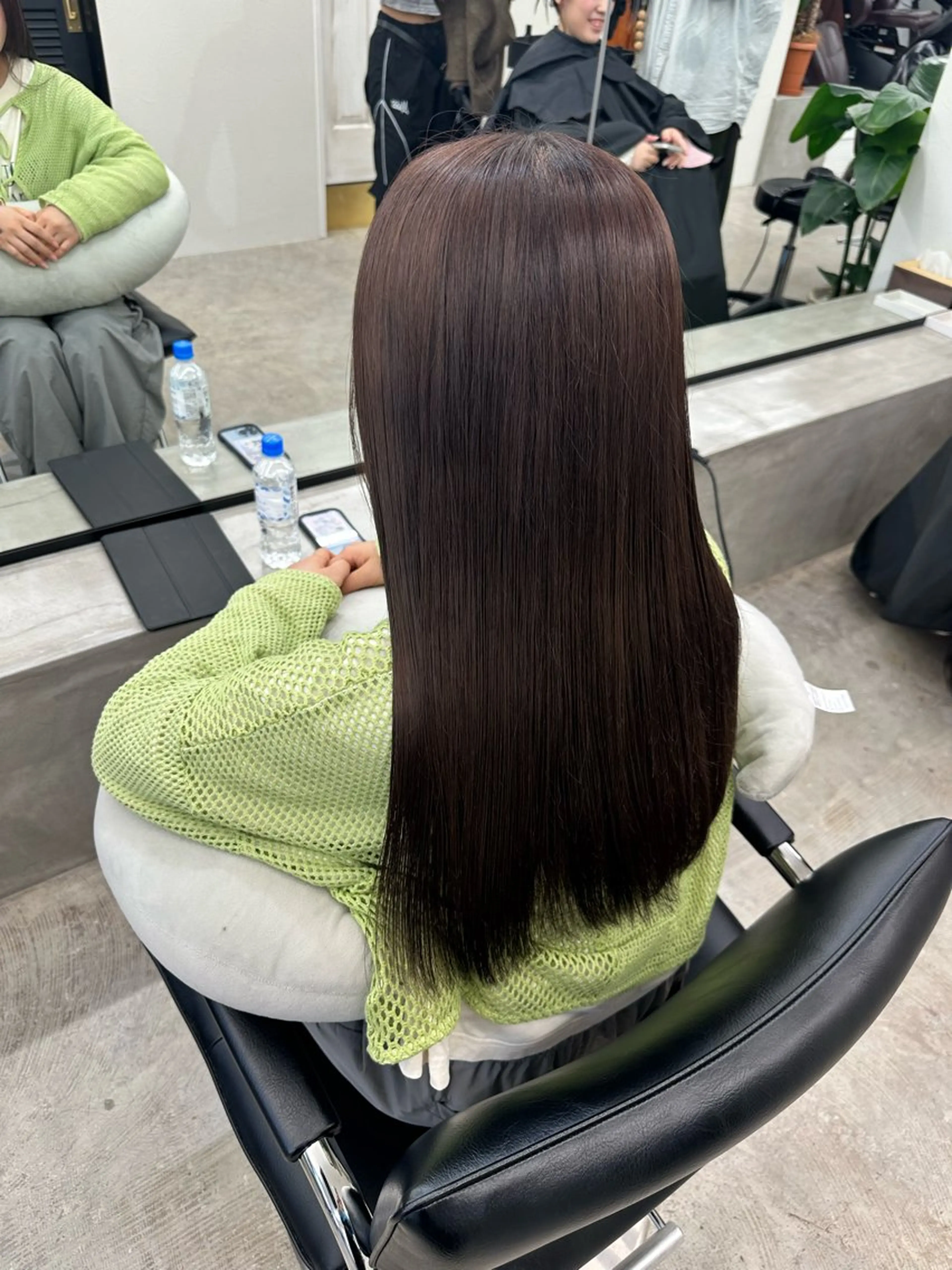 ロング カラー ブリーチ ブラウンカラー ケアブリーチ 透明感カラー ココアブラウン カット ヘアカラー トリートメント 髪質改善/レイヤー/ 艶髪🎀ayaneのヘアスタイル