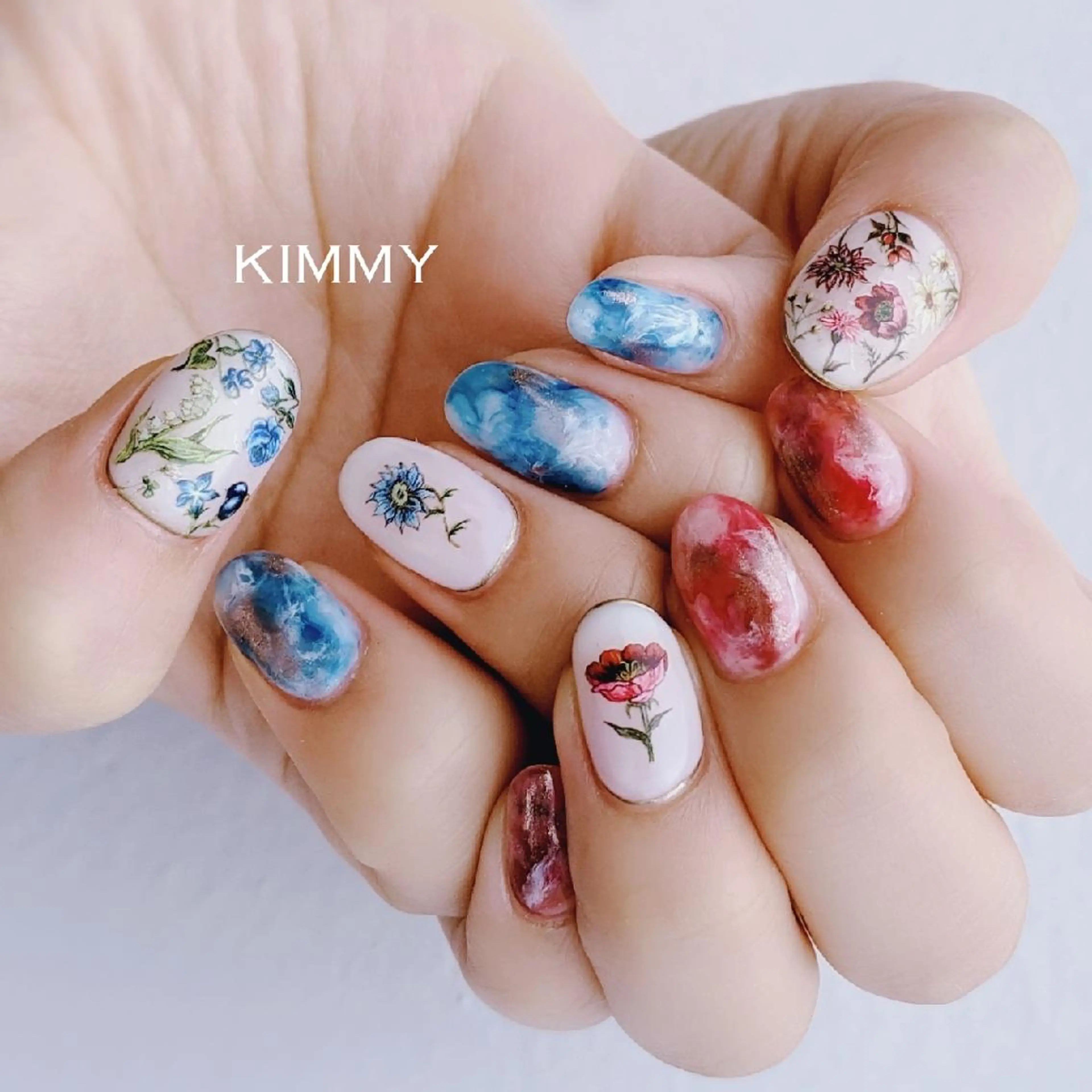ネイル ハンドネイル kimmy nailsのネイルデザイン