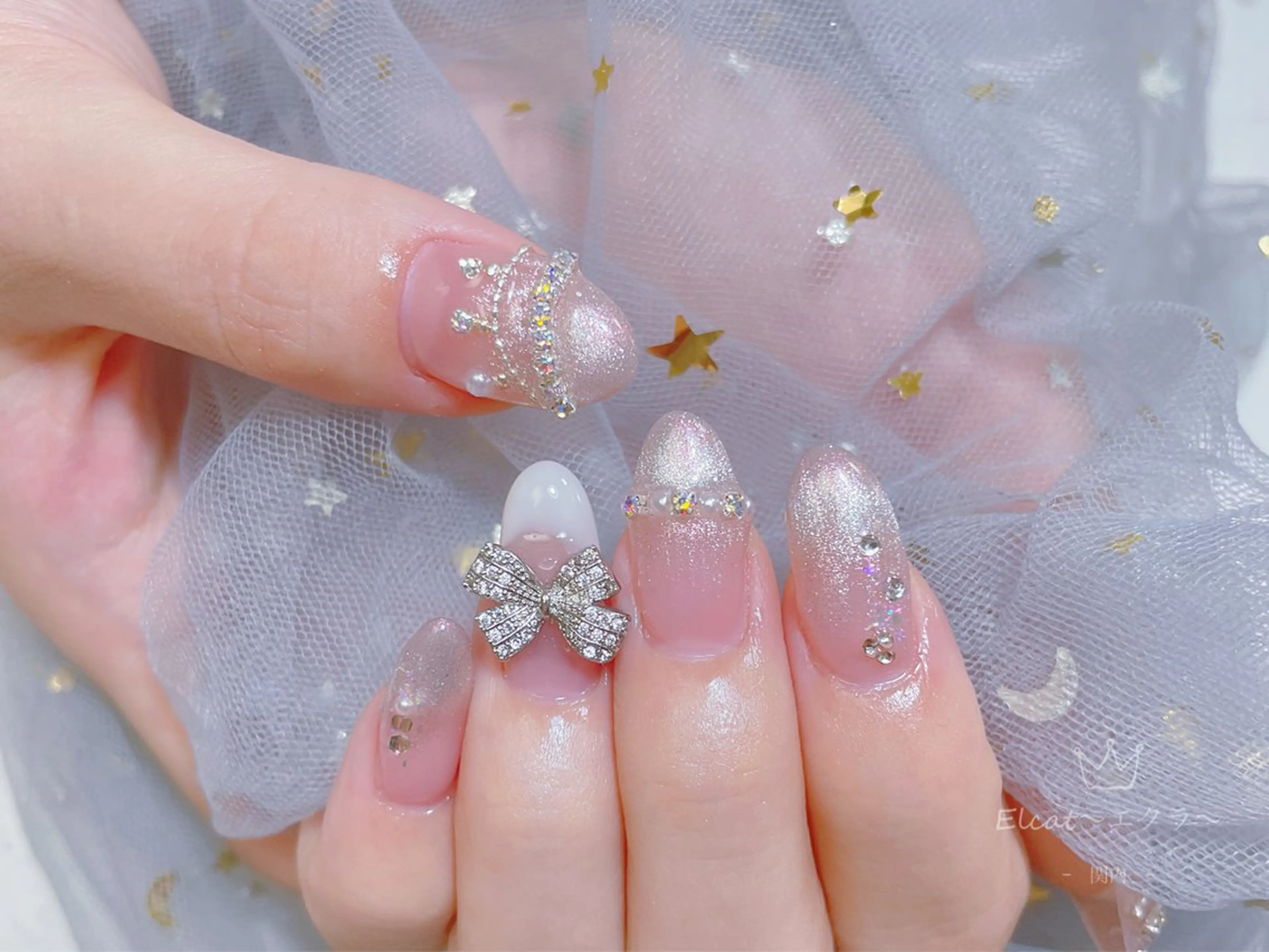 ネイル ハンドネイル ネイルサロンエクラ 🫧Shizukaのネイルデザイン